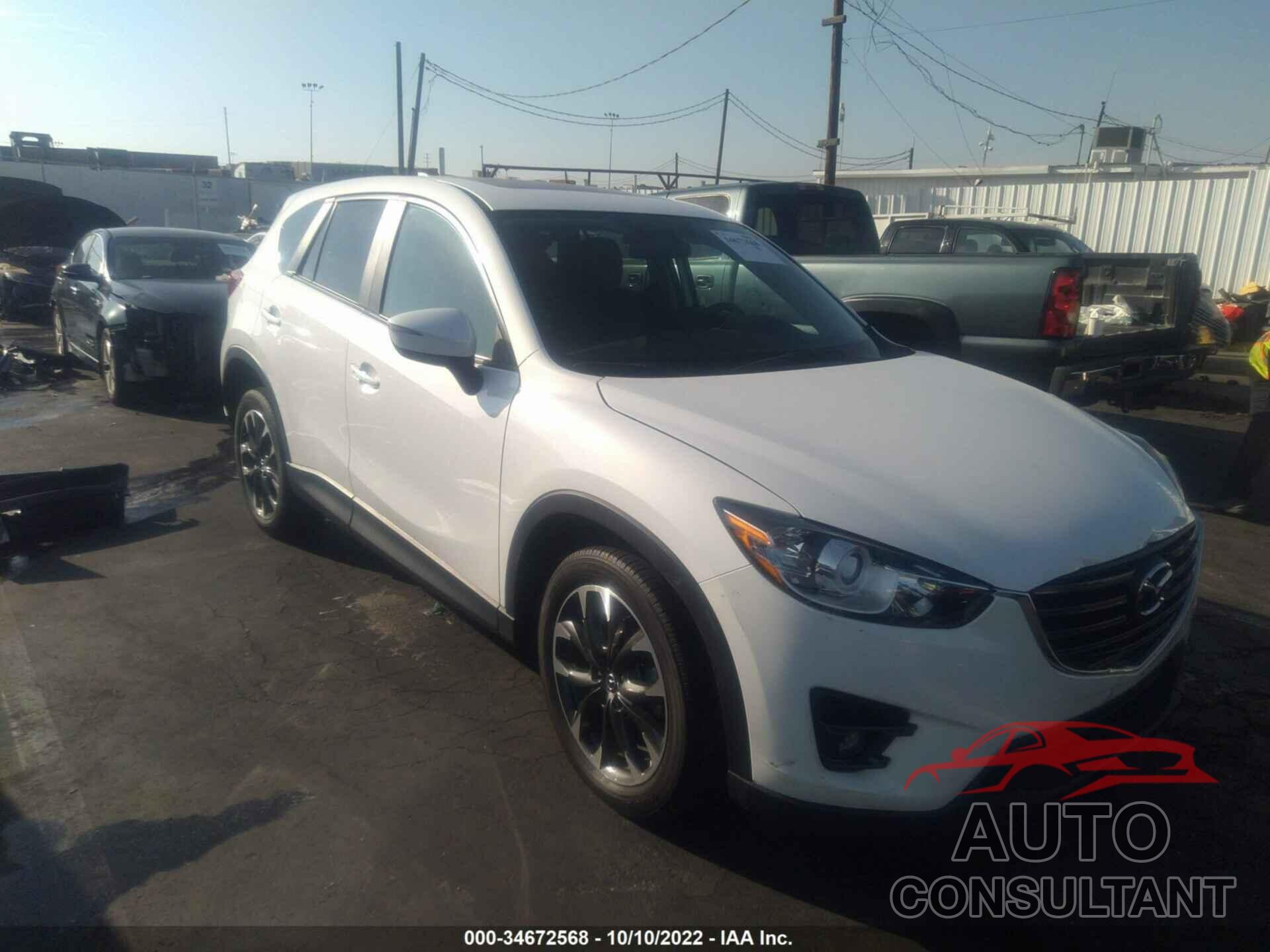MAZDA CX-5 2016 - JM3KE4DY6G0918287