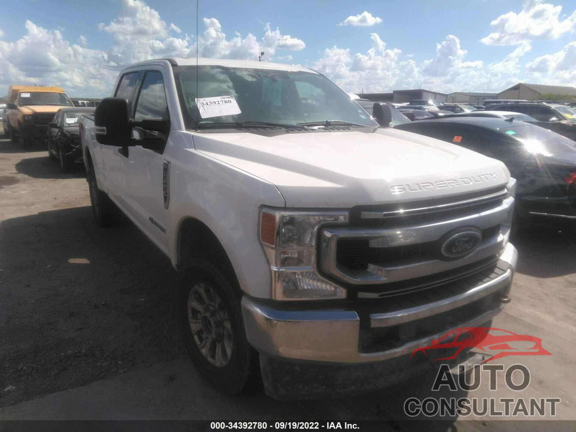 FORD SUPER DUTY F-250 SRW 2021 - 1FT7W2BT2MEC68072