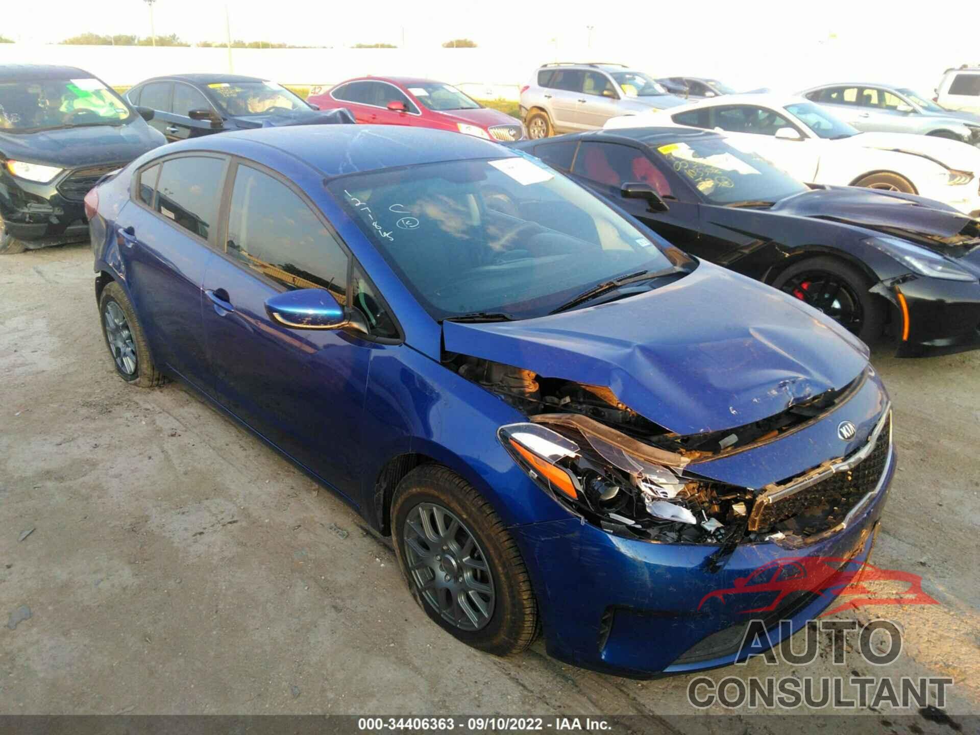 KIA FORTE 2017 - 3KPFK4A76HE091043