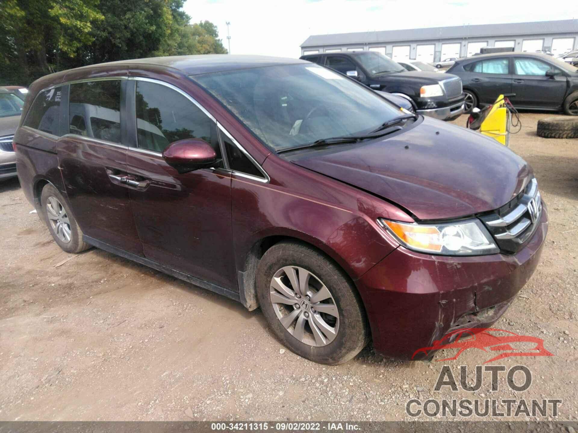 HONDA ODYSSEY 2016 - 5FNRL5H40GB163665