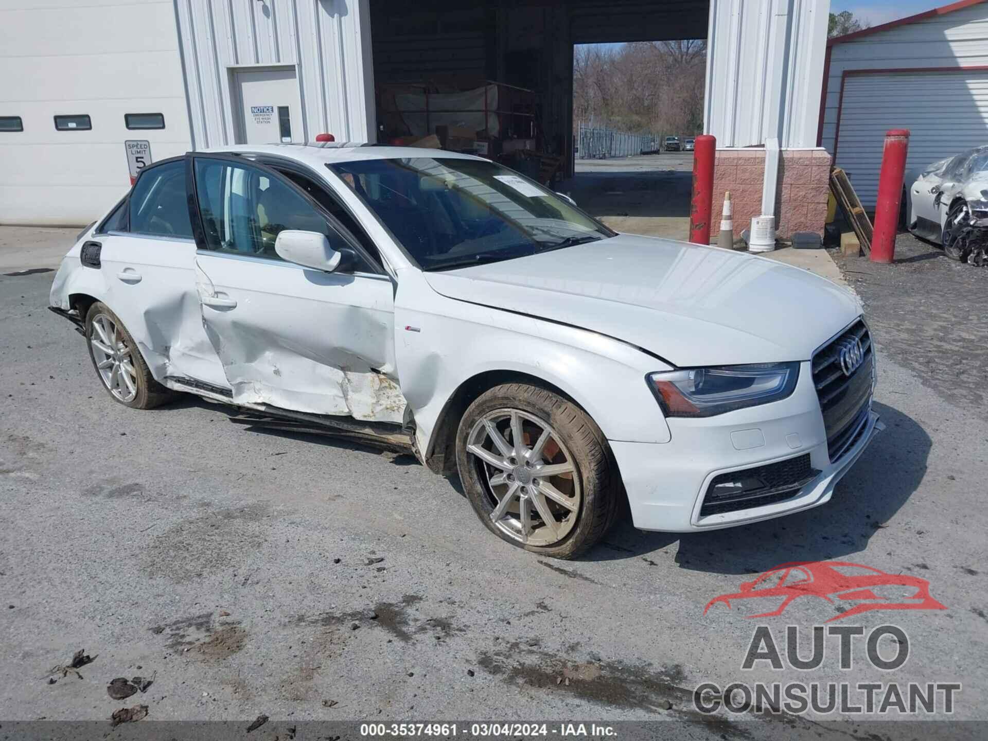 AUDI A4 2016 - WAUBFAFL6GN005454