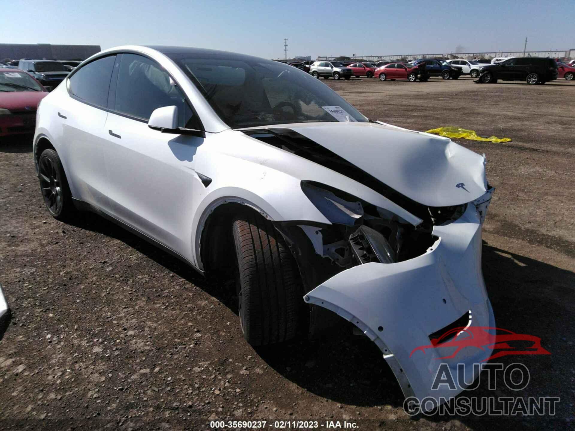 TESLA MODEL Y 2021 - 5YJYGDEE0MF065660