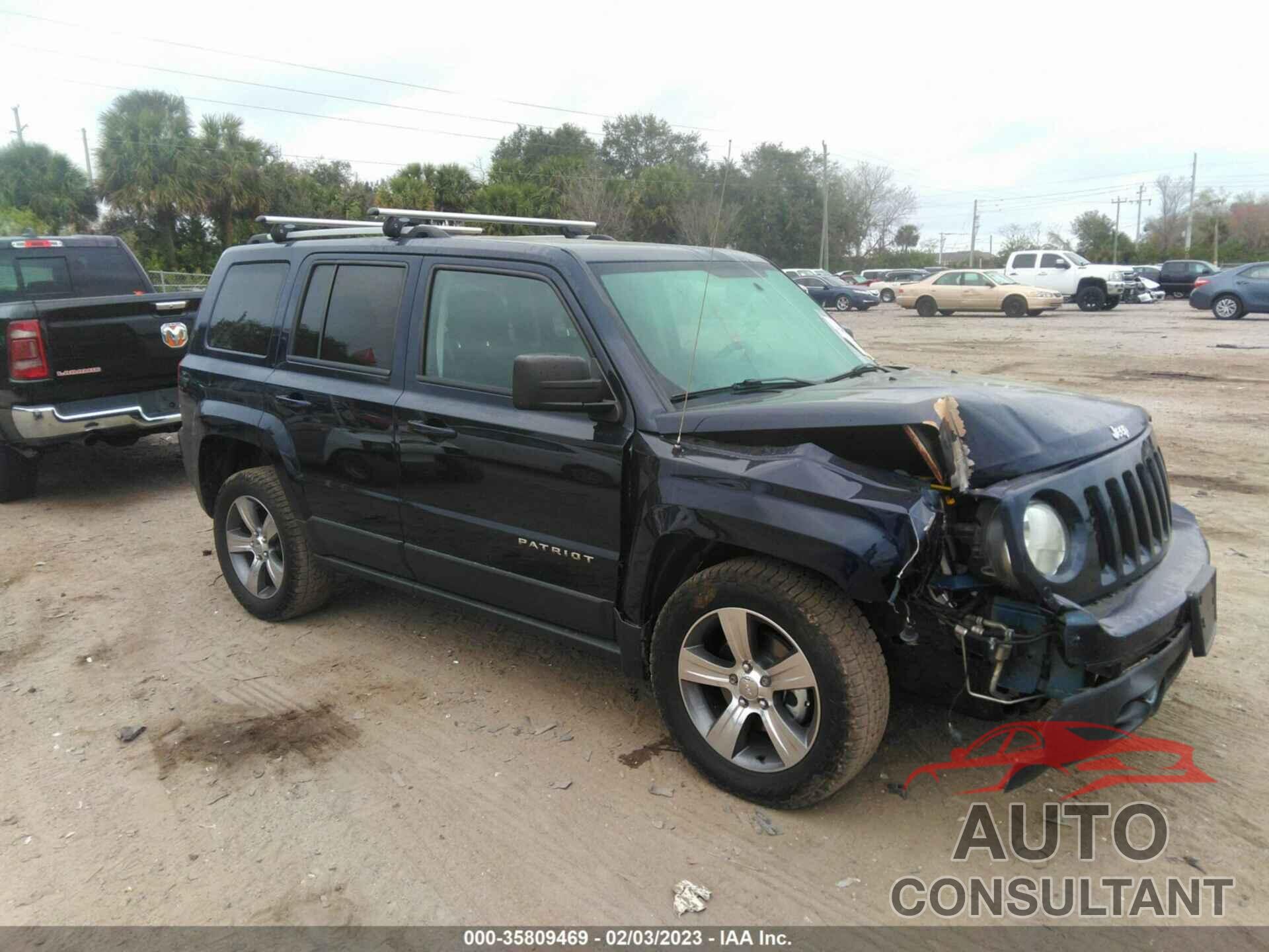 JEEP PATRIOT 2016 - 1C4NJRFBXGD752923