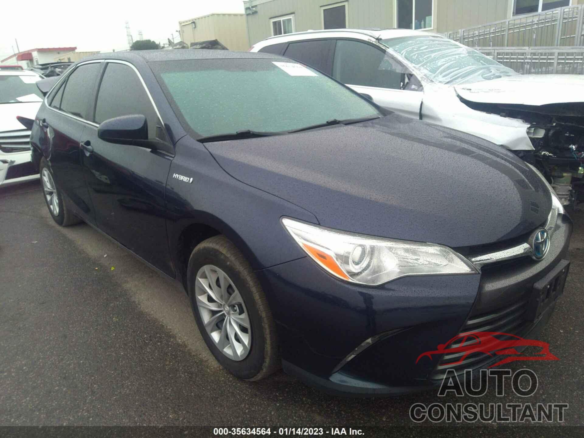 TOYOTA CAMRY 2017 - 4T1BD1FK7HU206802