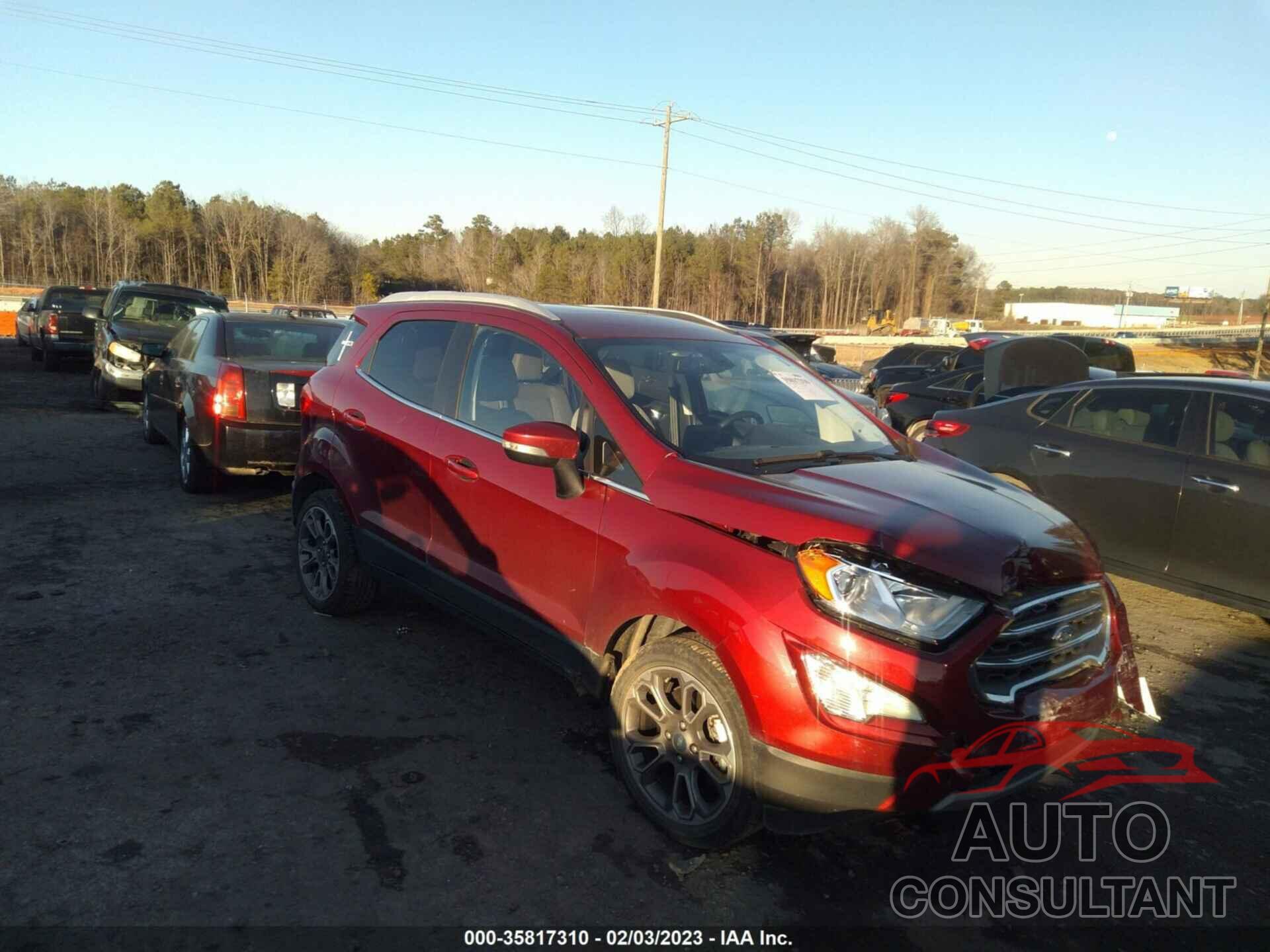 FORD ECOSPORT 2020 - MAJ3S2KEXLC315828