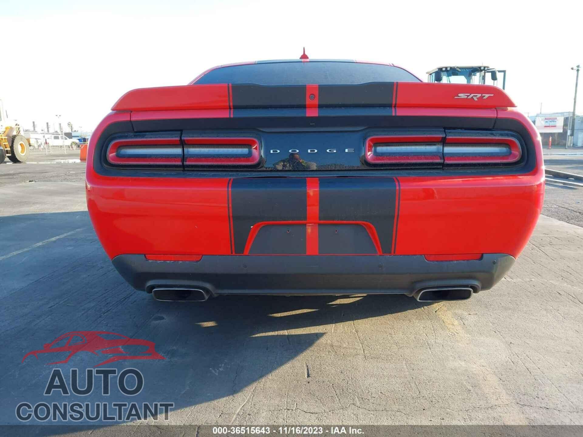DODGE CHALLENGER 2016 - 2C3CDZDJ9GH118499