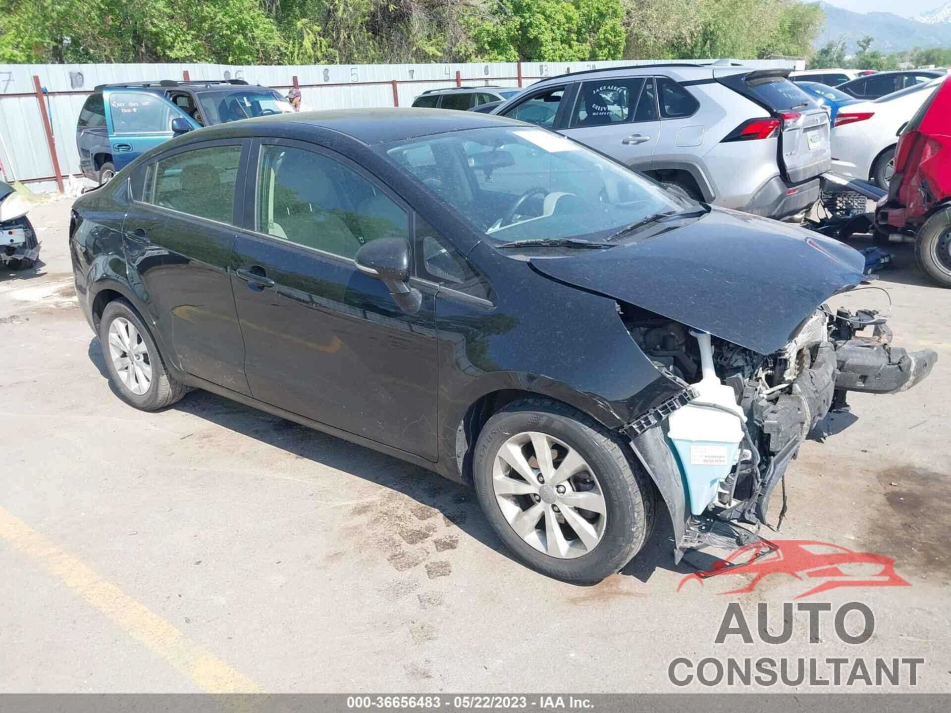 KIA RIO 2015 - KNADN4A39F6425352