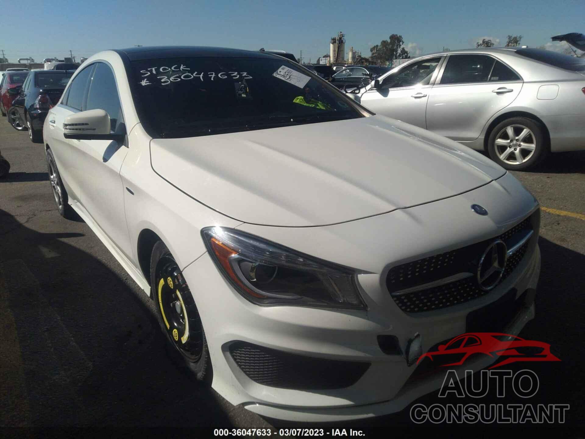 MERCEDES-BENZ CLA 2016 - WDDSJ4EB0GN381293