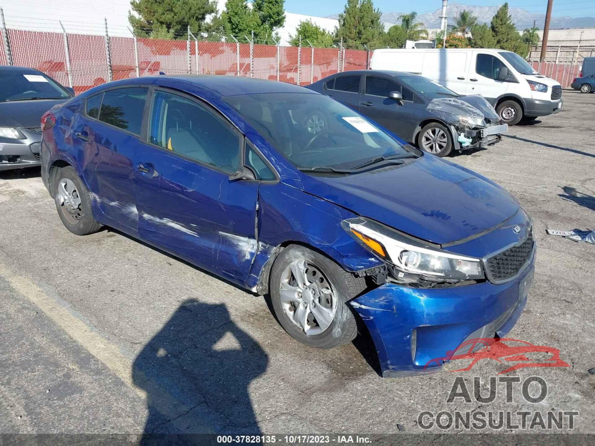 KIA FORTE 2017 - 3KPFK4A70HE110167