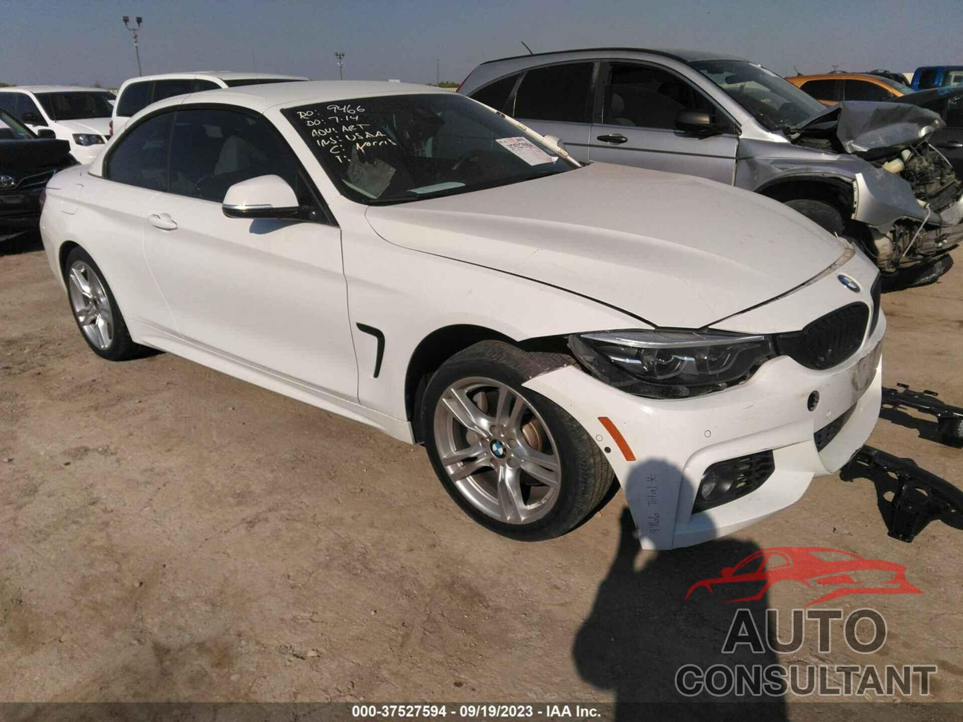 BMW 4 SERIES 2020 - WBA4Z7C08L5P50519