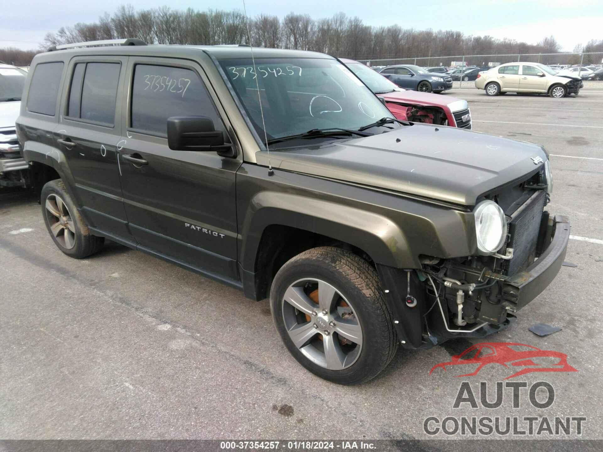 JEEP PATRIOT 2016 - 1C4NJRFBXGD552446