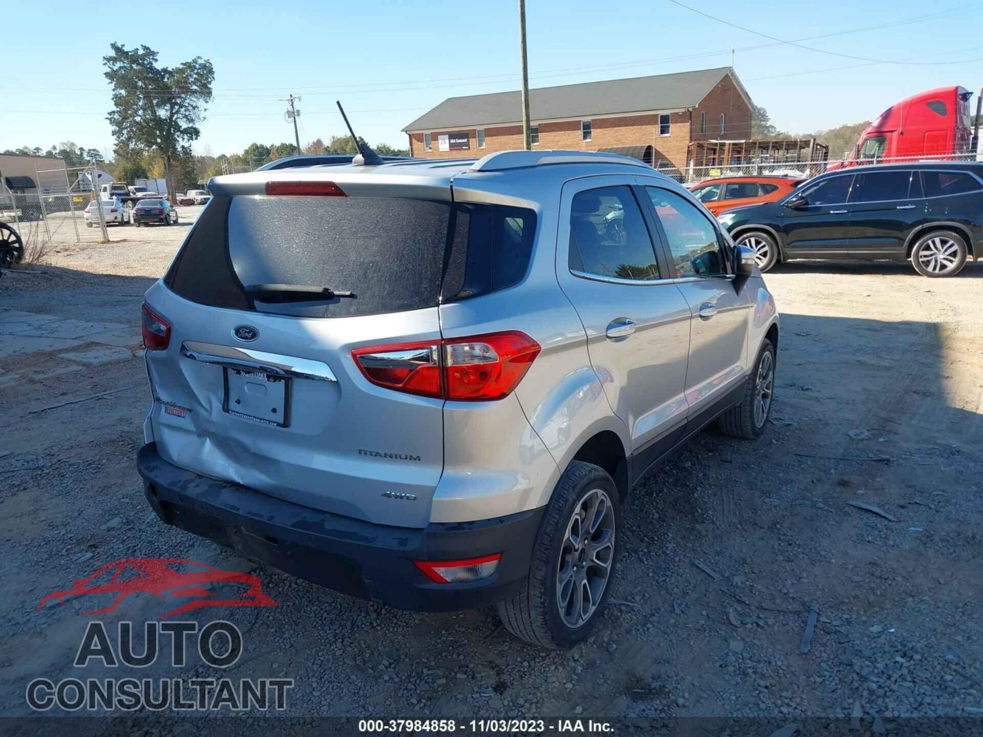 FORD ECOSPORT 2020 - MAJ6S3KL1LC346029