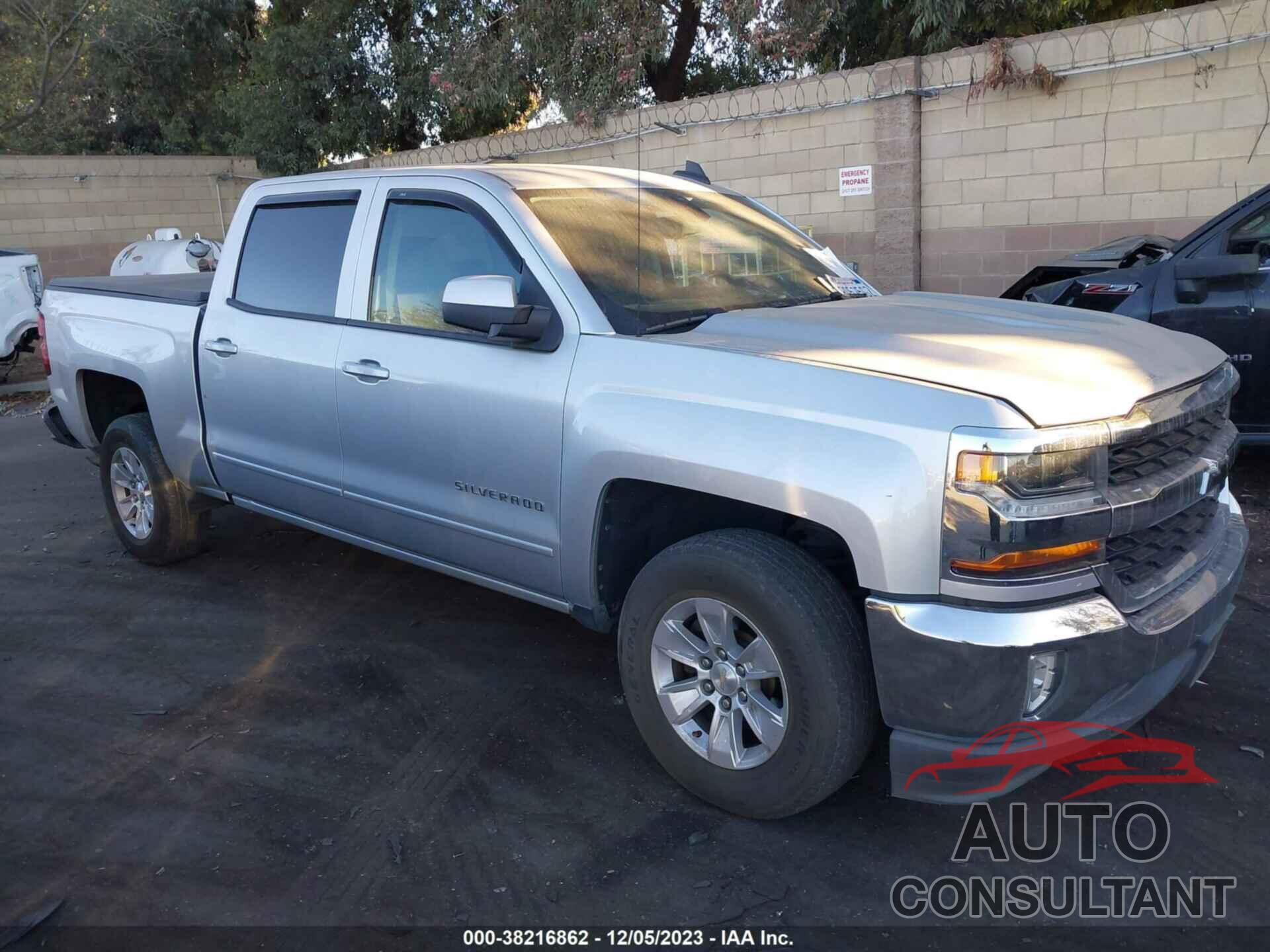 CHEVROLET SILVERADO 1500 2017 - 3GCUCRER8HG471941