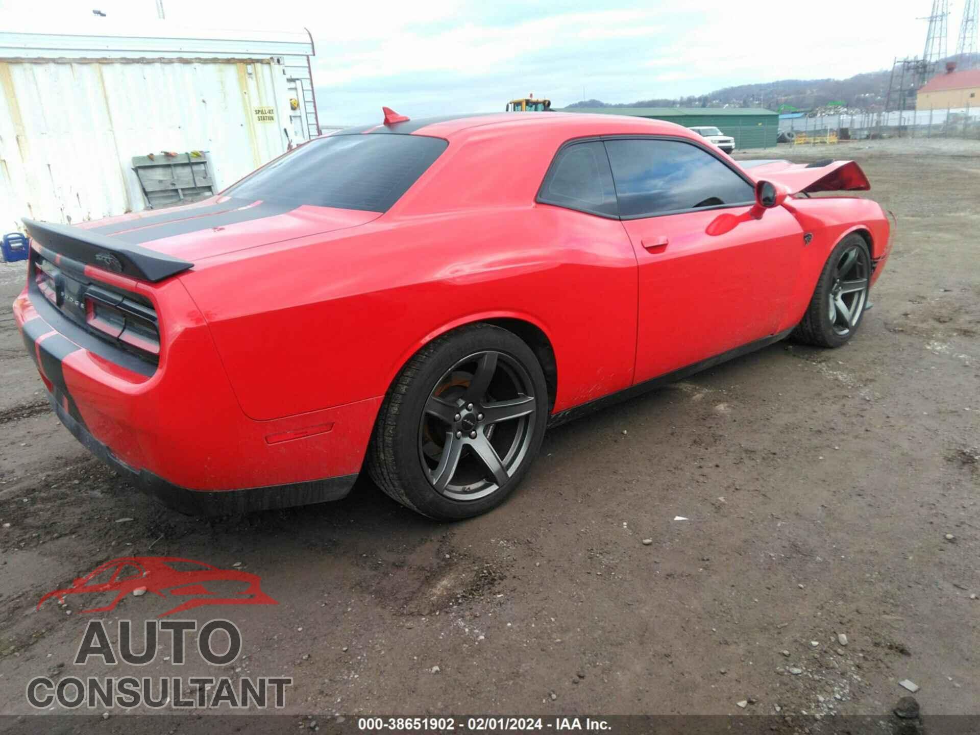 DODGE CHALLENGER 2018 - 2C3CDZC96JH110276