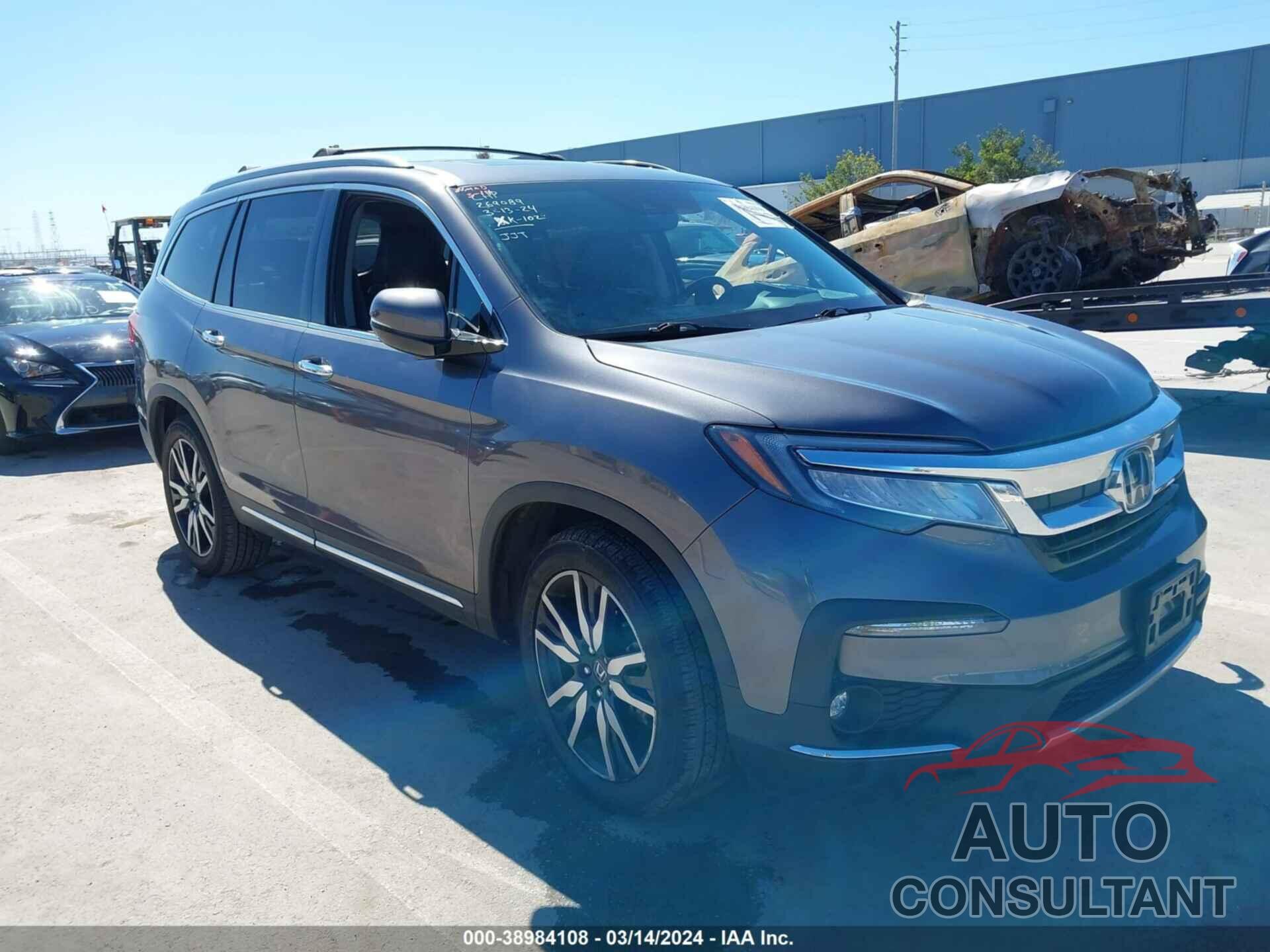 HONDA PILOT 2020 - 5FNYF6H9XLB011472