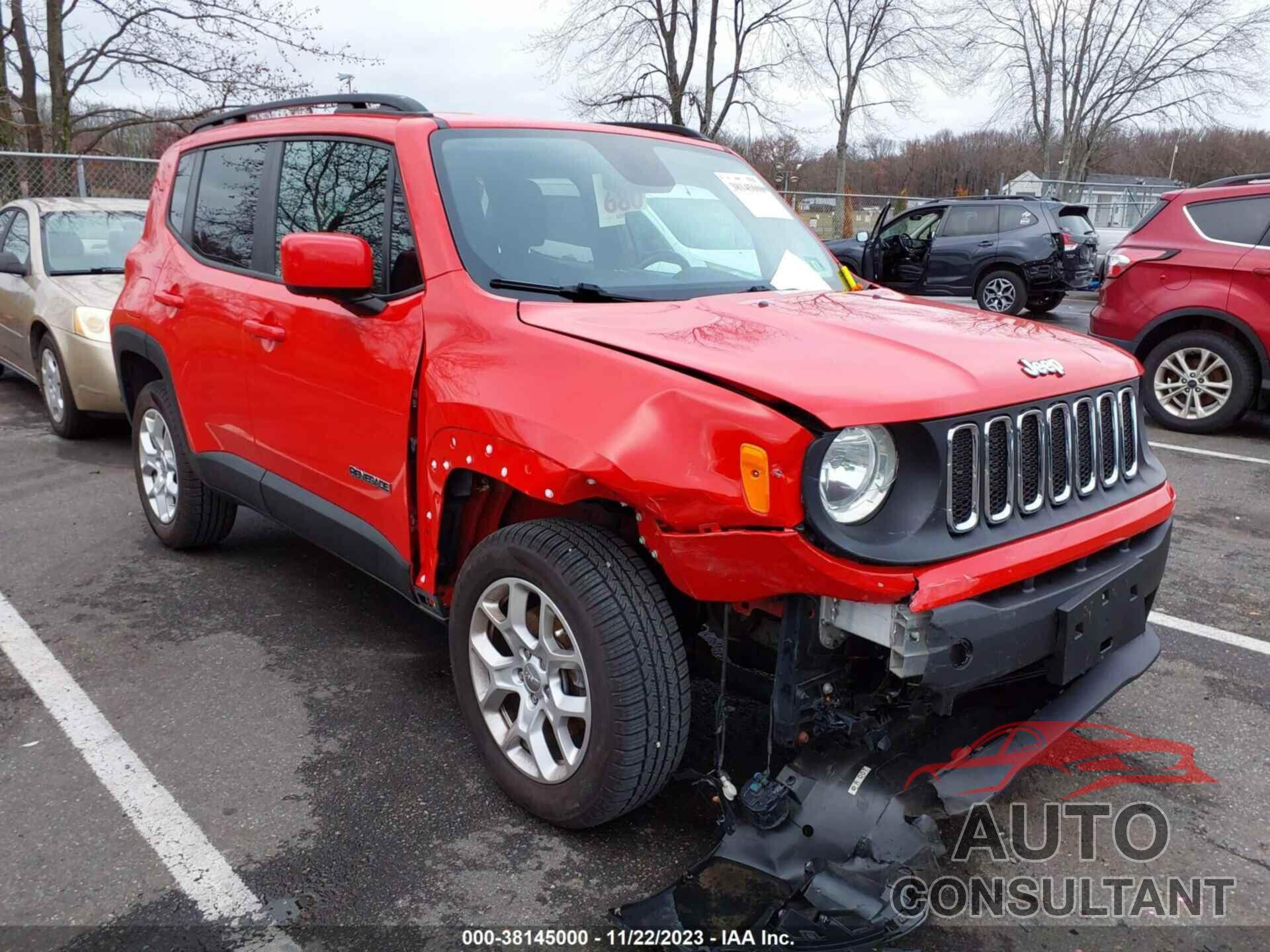 JEEP RENEGADE 2016 - ZACCJBBT3GPD94529