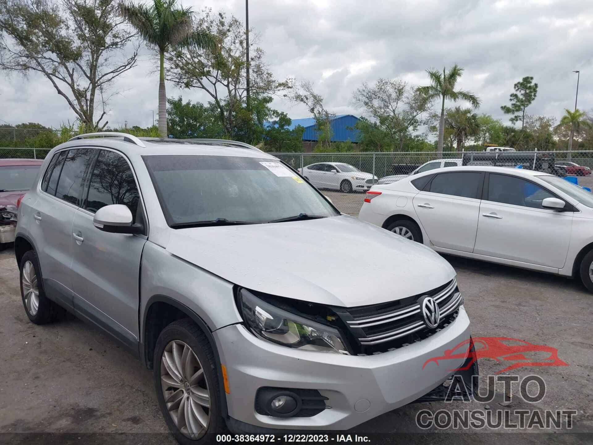 VOLKSWAGEN TIGUAN 2016 - WVGBV7AX8GW502501