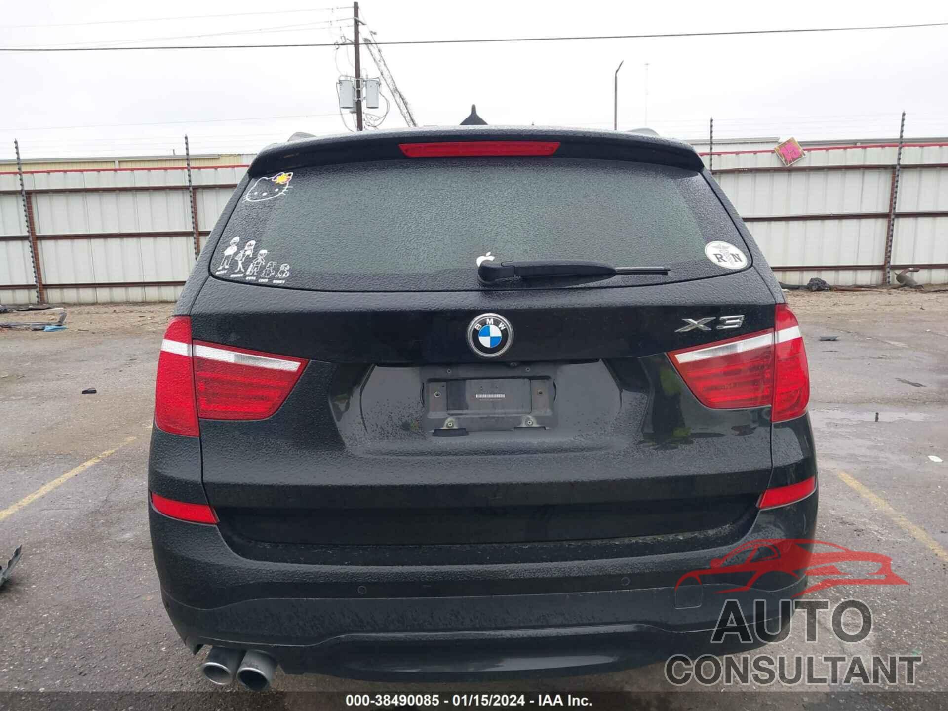 BMW X3 2017 - 5UXWZ7C38H0X41392