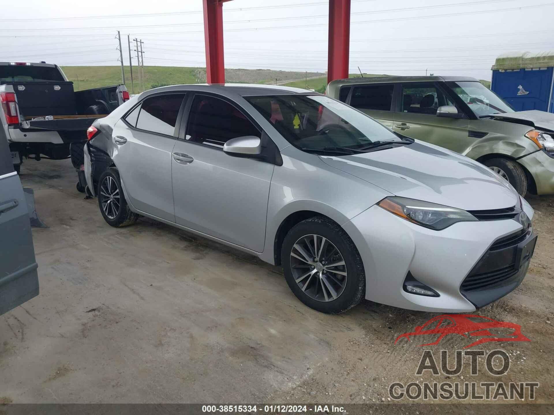 TOYOTA COROLLA 2017 - 5YFBURHE9HP656748