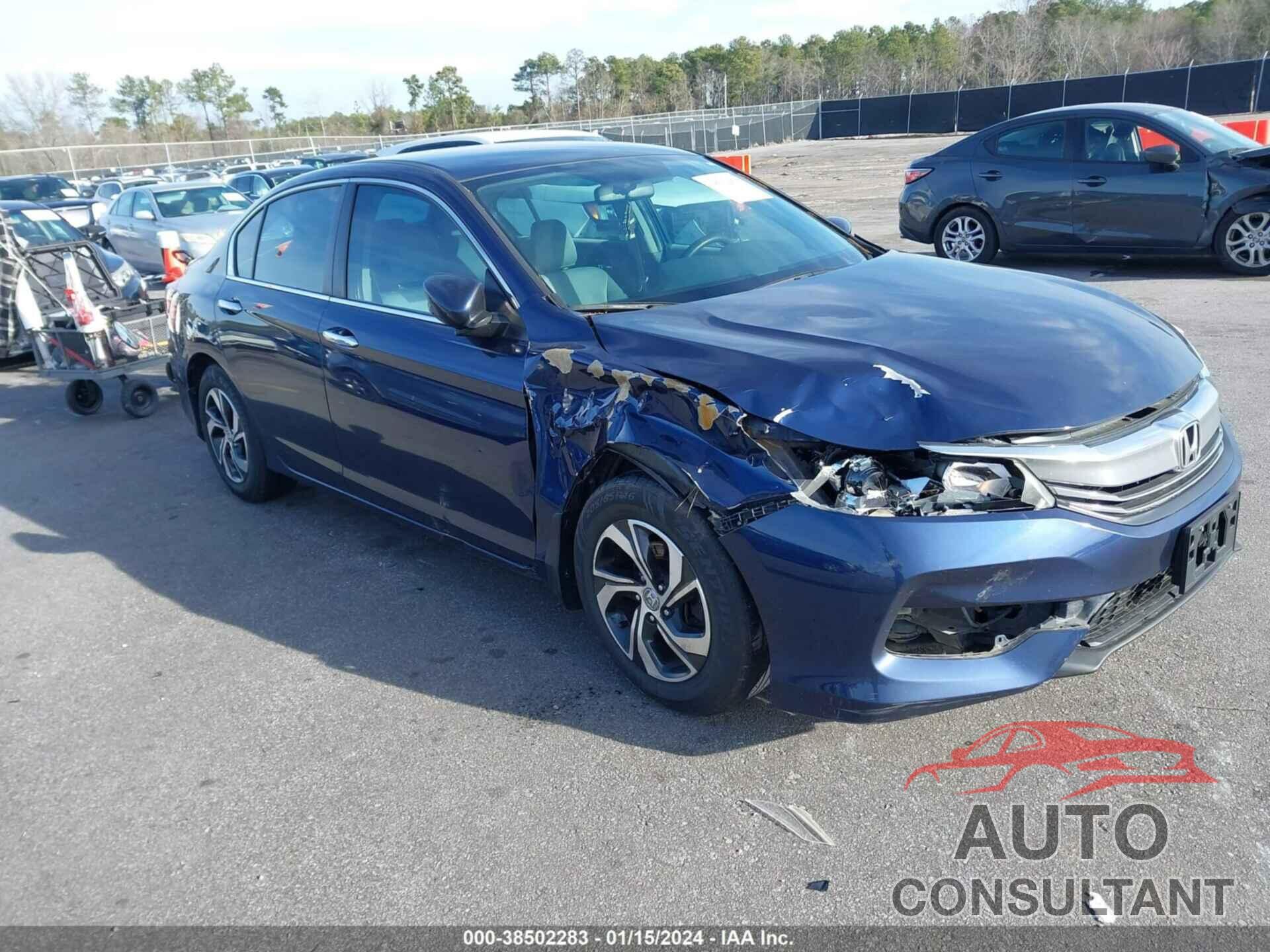 HONDA ACCORD 2016 - 1HGCR2F38GA014413