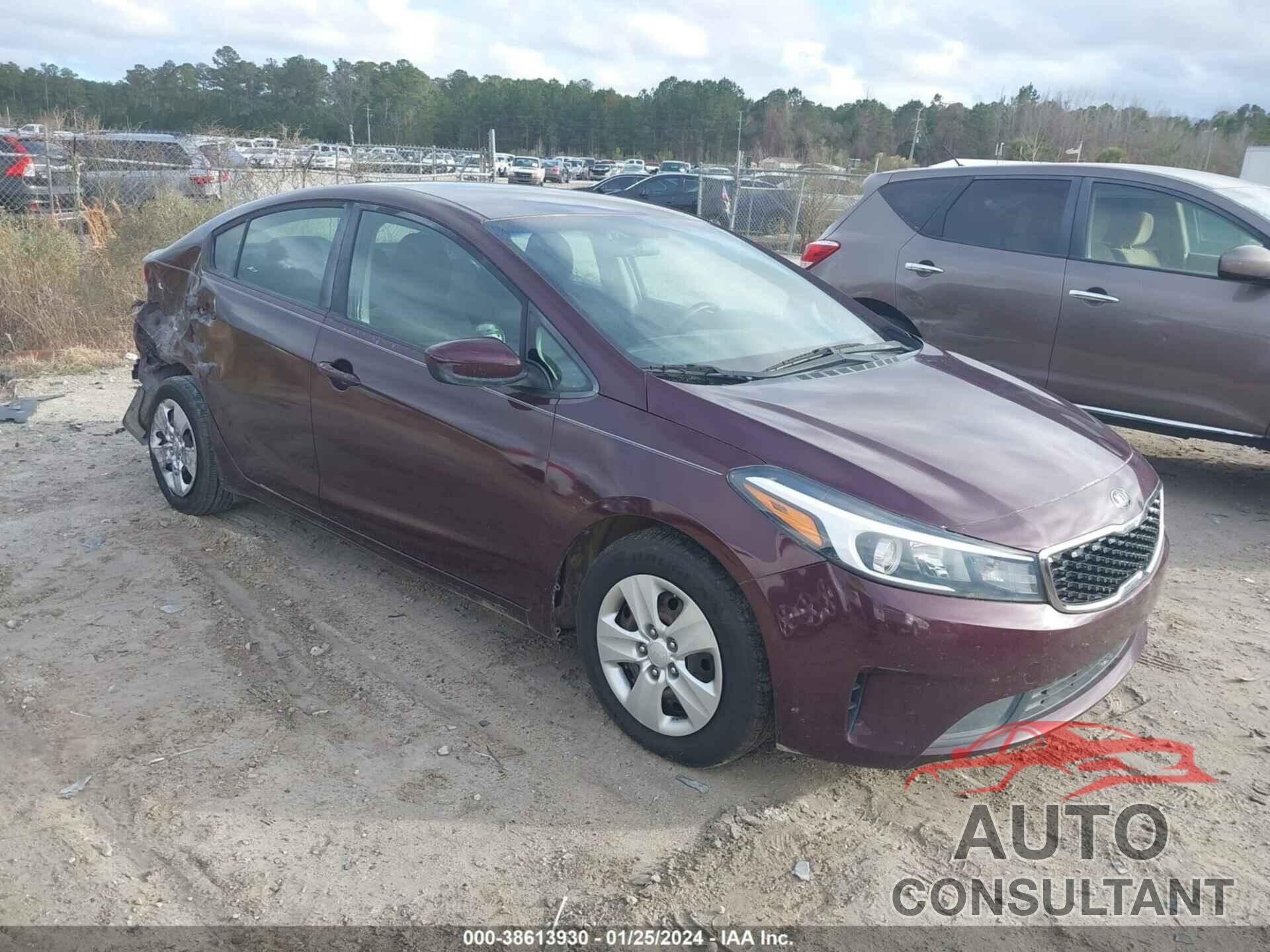 KIA FORTE 2017 - 3KPFK4A75HE044540