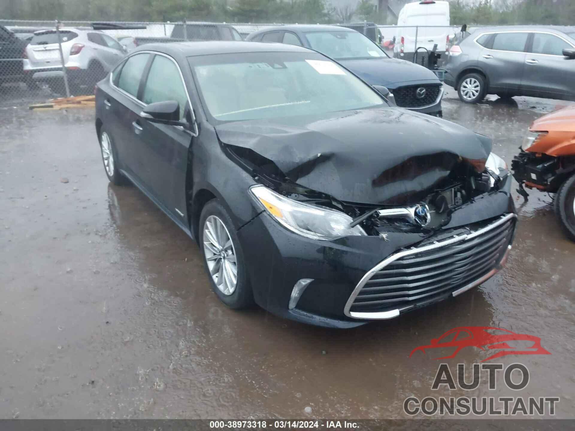 TOYOTA AVALON HYBRID 2017 - 4T1BD1EB0HU059045