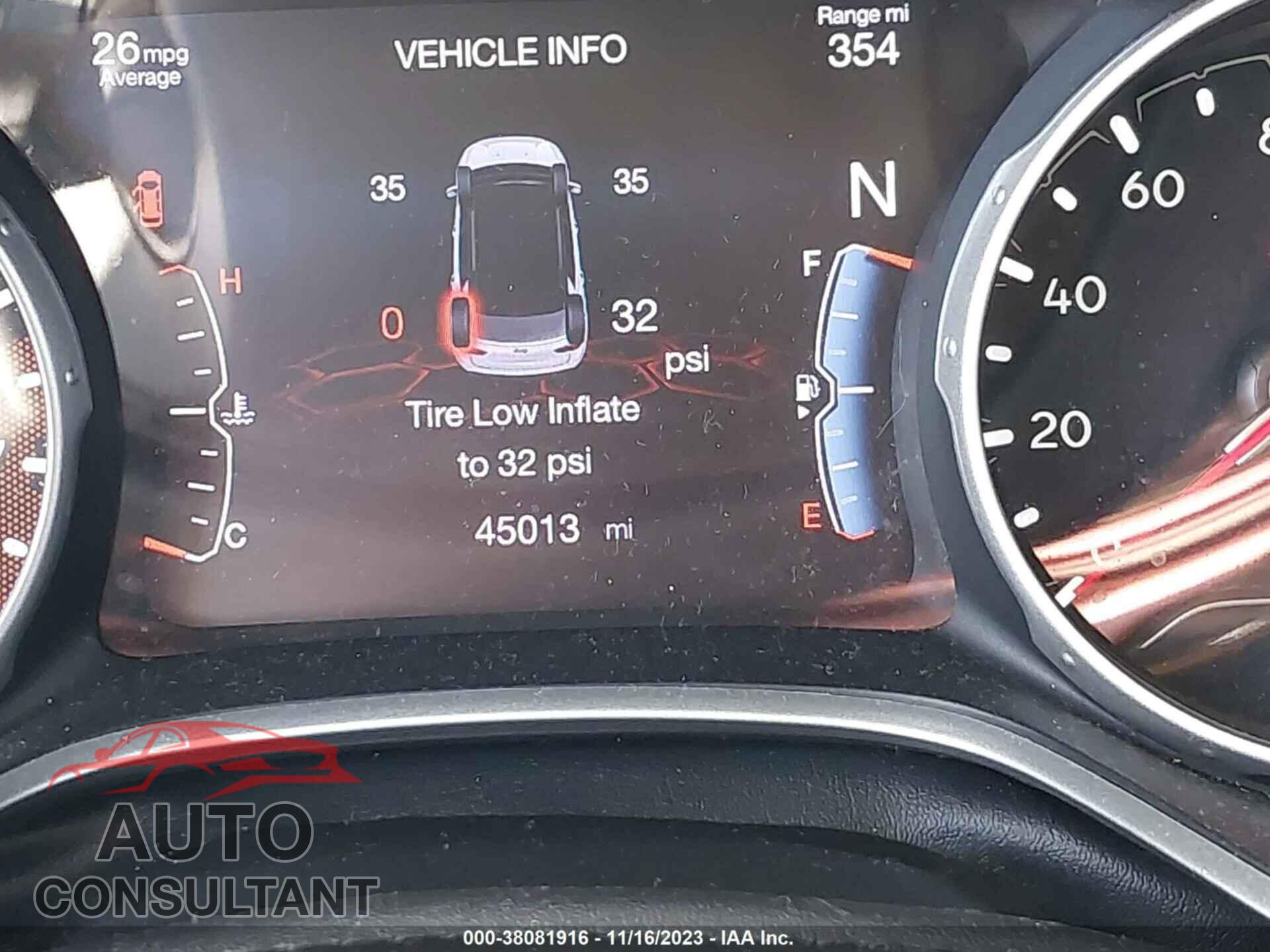 JEEP COMPASS 2020 - 3C4NJCBB5LT257570