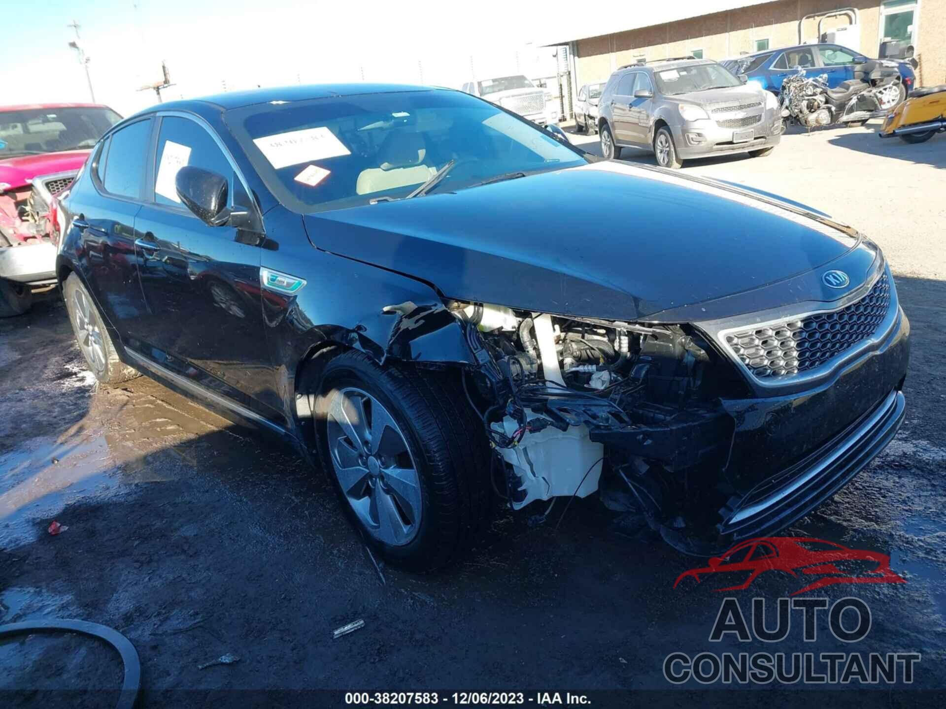 KIA OPTIMA HYBRID 2016 - KNAGN4AD5G5093892