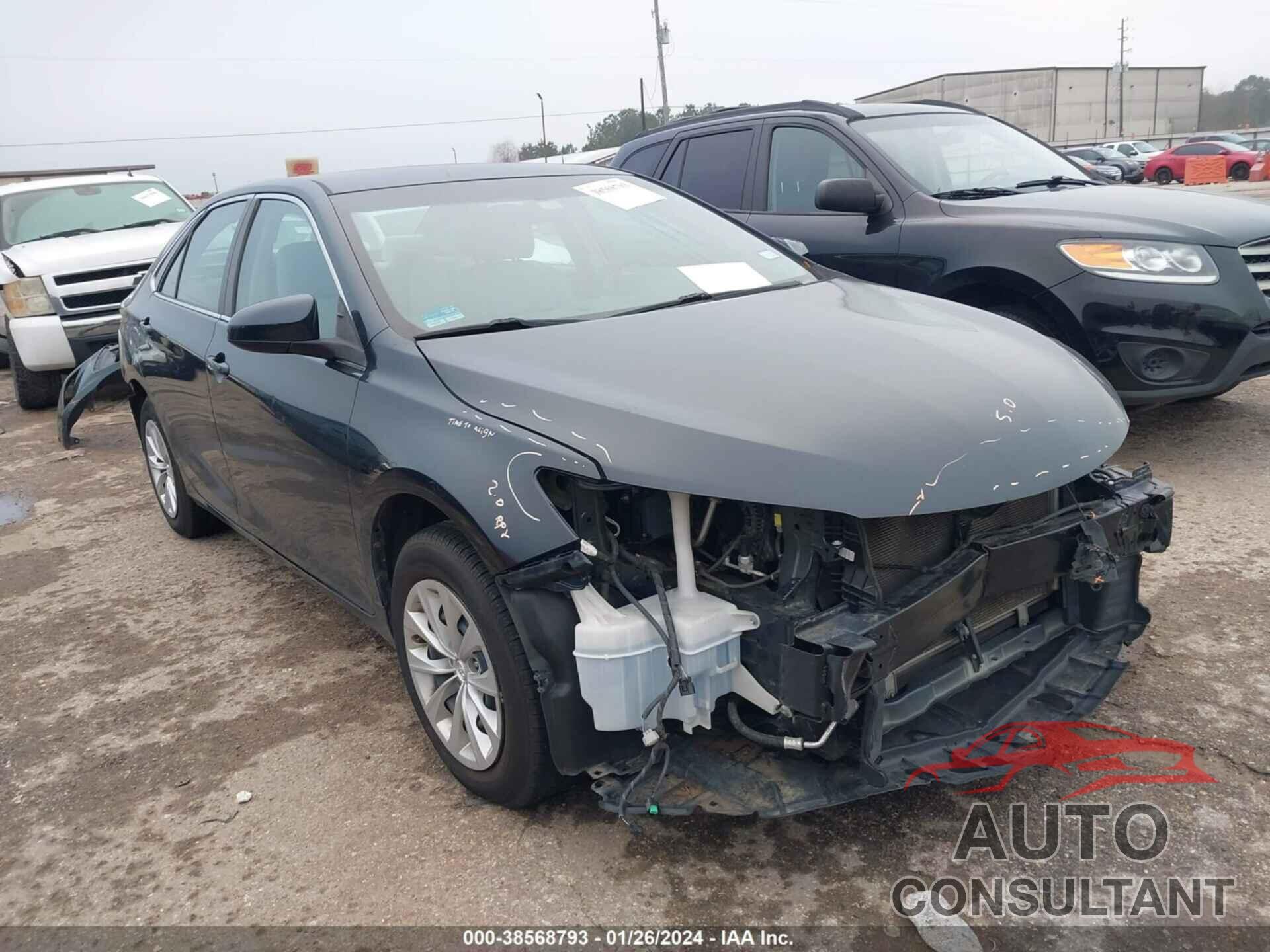 TOYOTA CAMRY 2016 - 4T4BF1FK4GR529865
