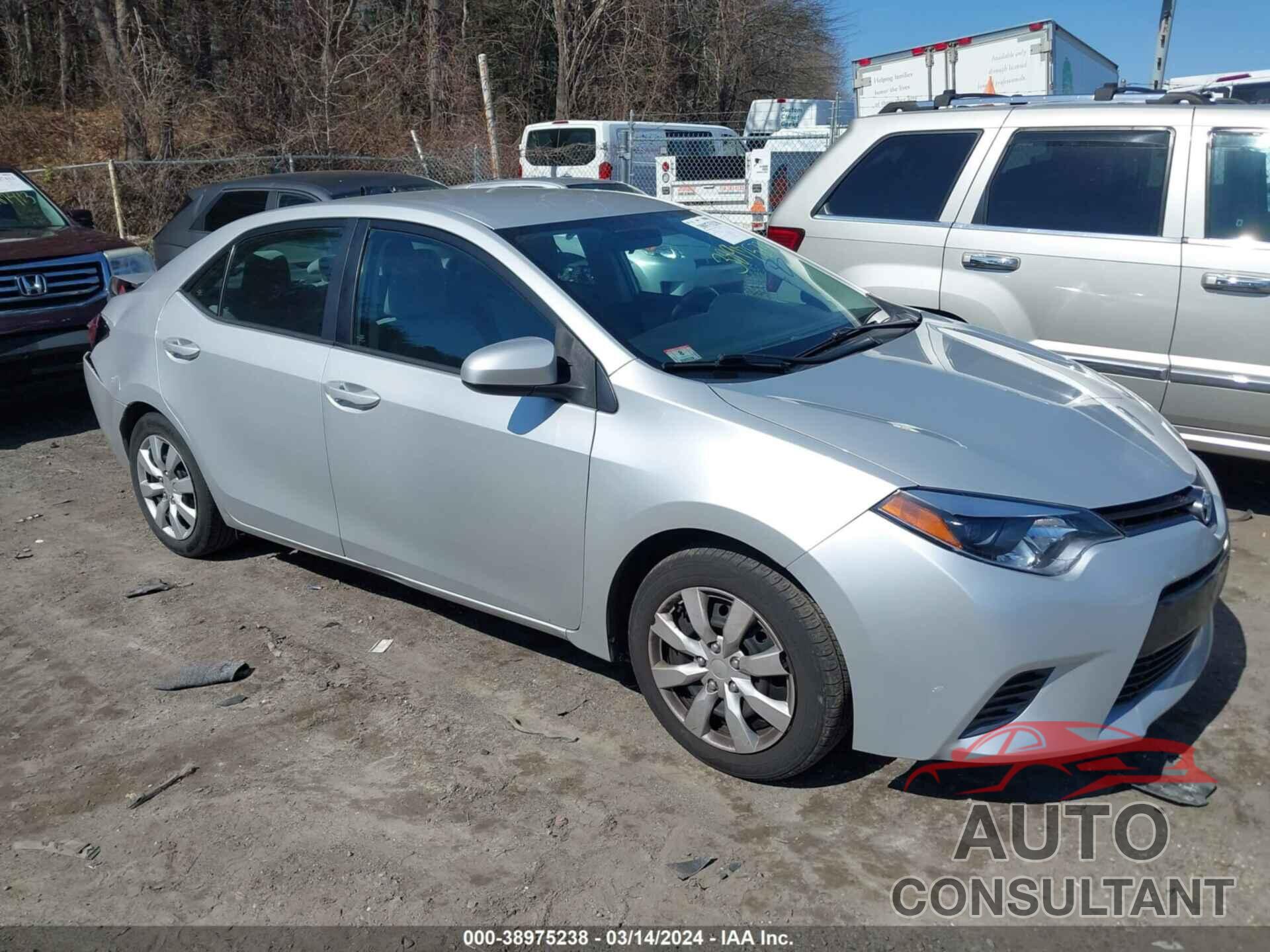TOYOTA COROLLA 2016 - 2T1BURHEXGC505027