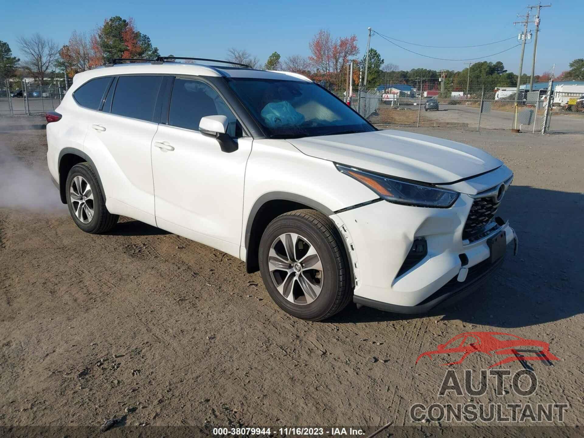 TOYOTA HIGHLANDER 2021 - 5TDHZRBH7MS058027