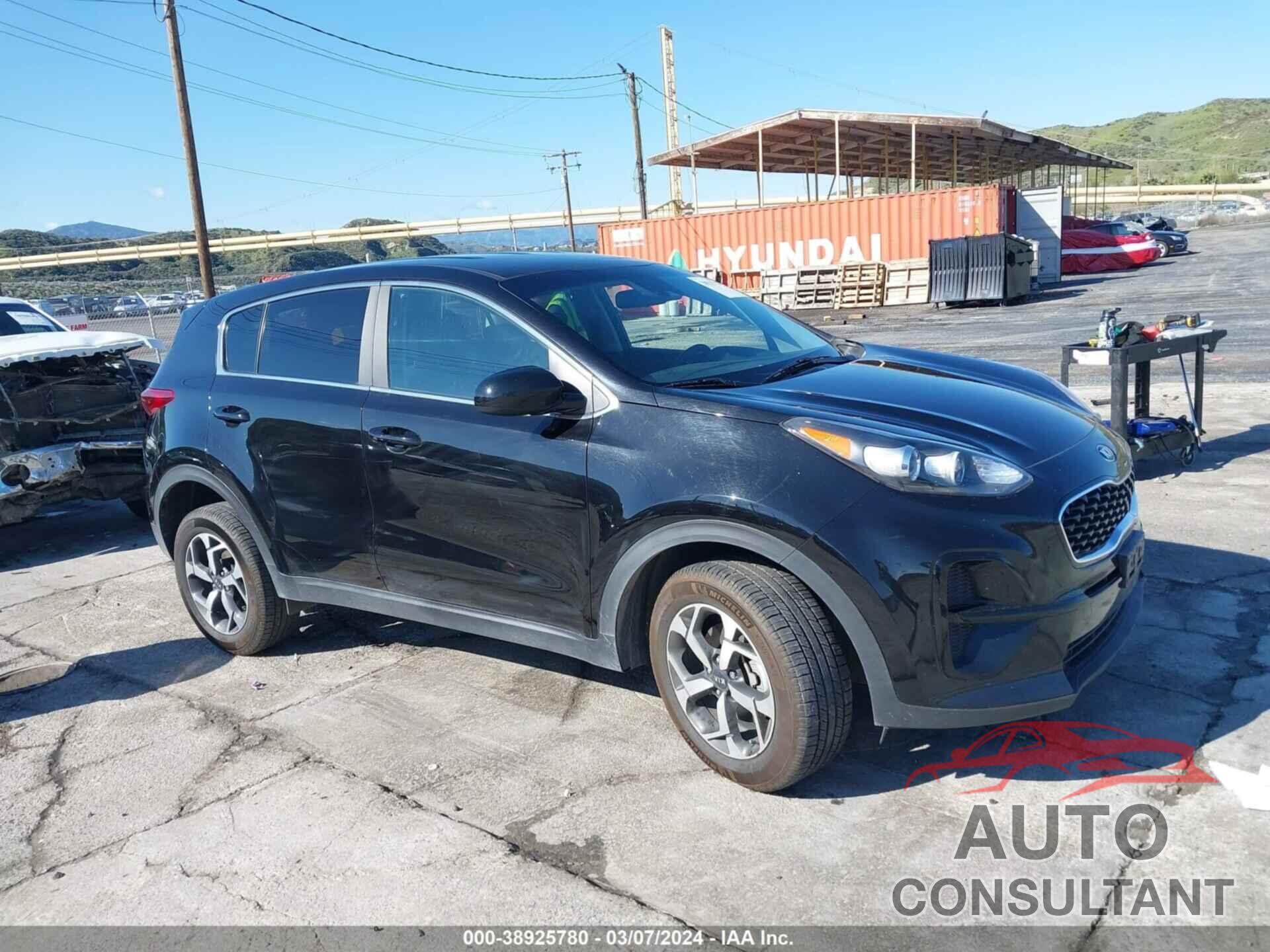 KIA SPORTAGE 2022 - KNDPM3AC3N7019332
