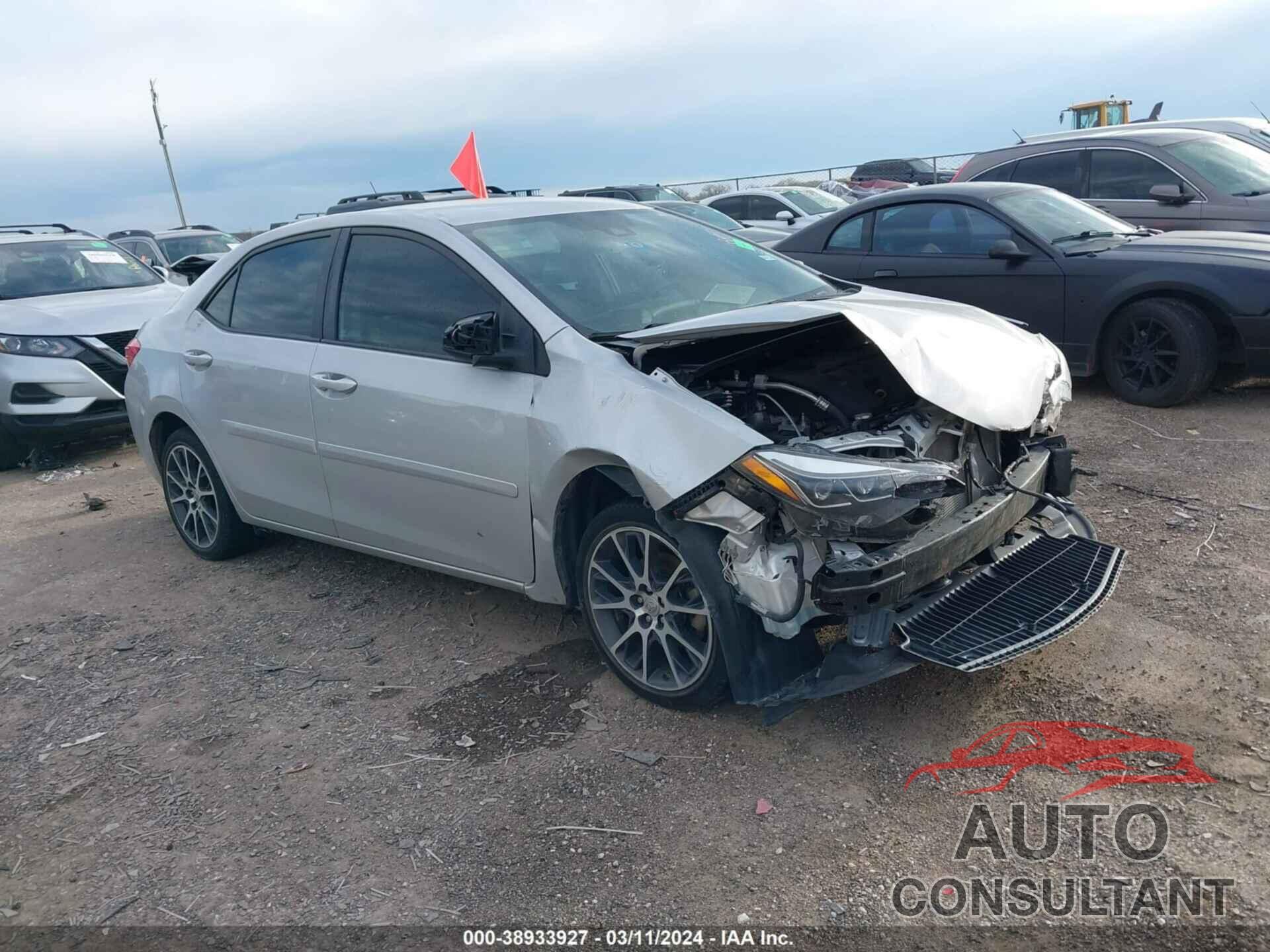TOYOTA COROLLA 2017 - 5YFBURHE1HP618382