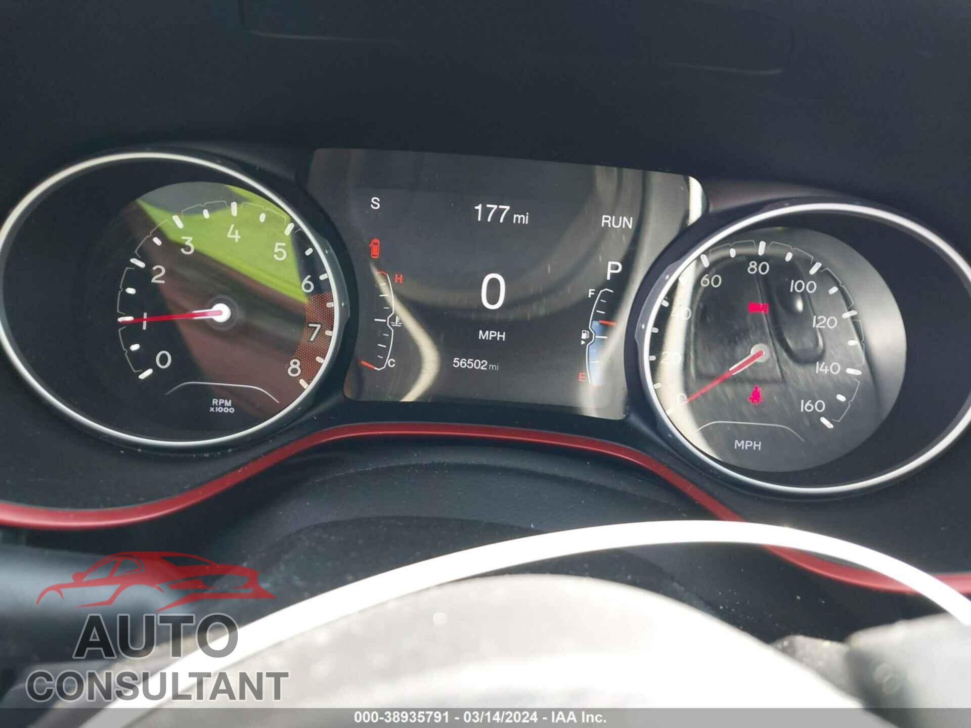 JEEP COMPASS 2017 - 3C4NJDDB6HT671080