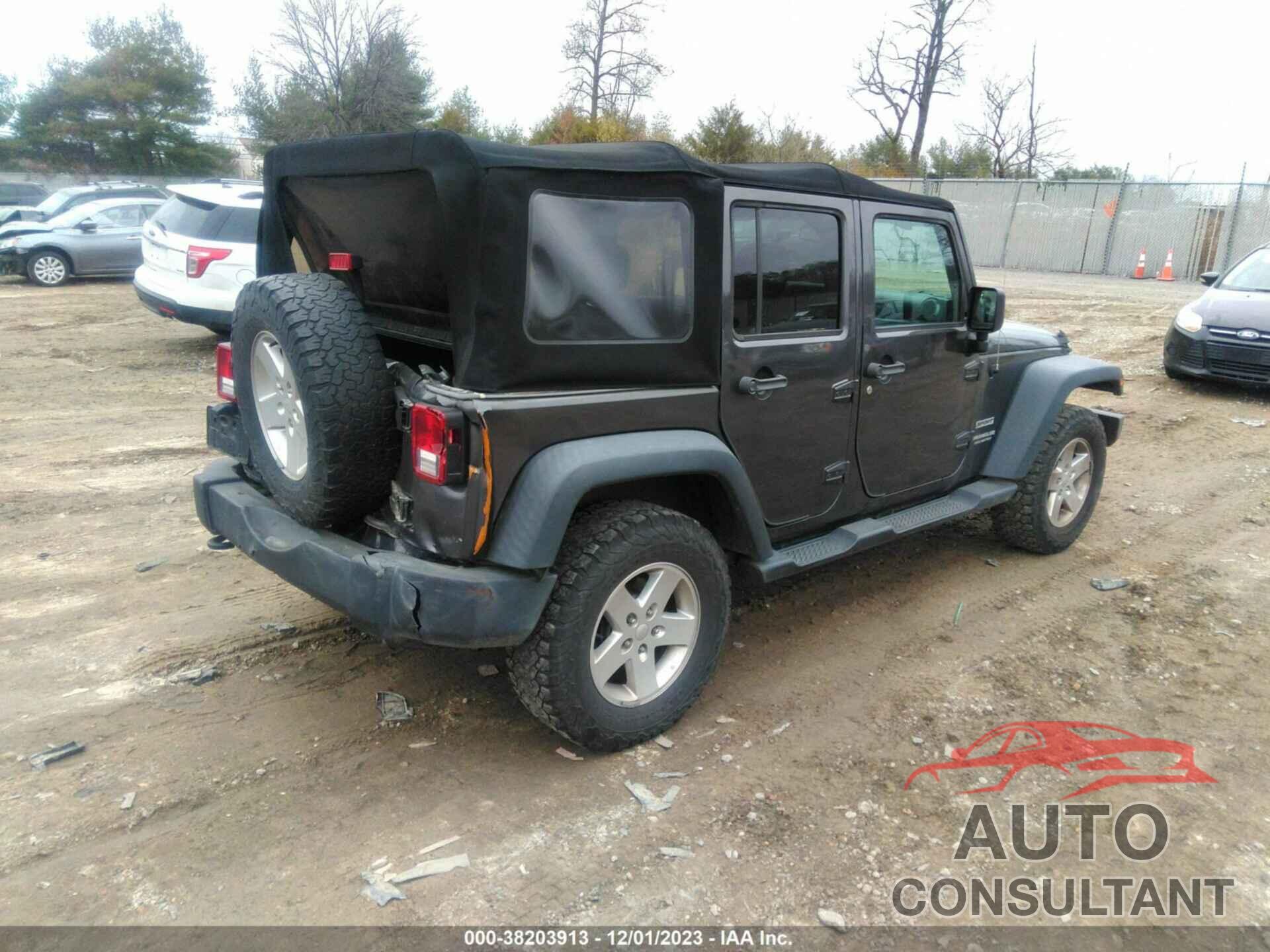 JEEP WRANGLER UNLIMITED 2017 - 1C4BJWDG3HL569290