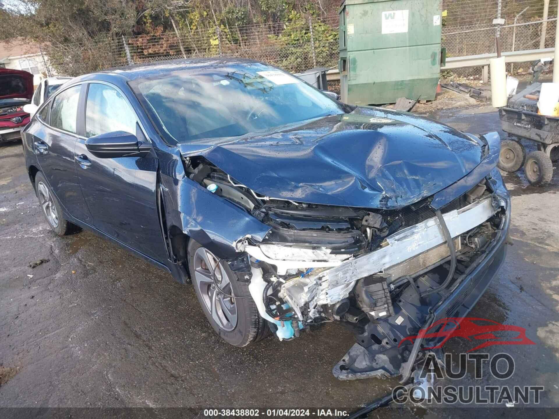 HONDA INSIGHT 2019 - 19XZE4F10KE005578