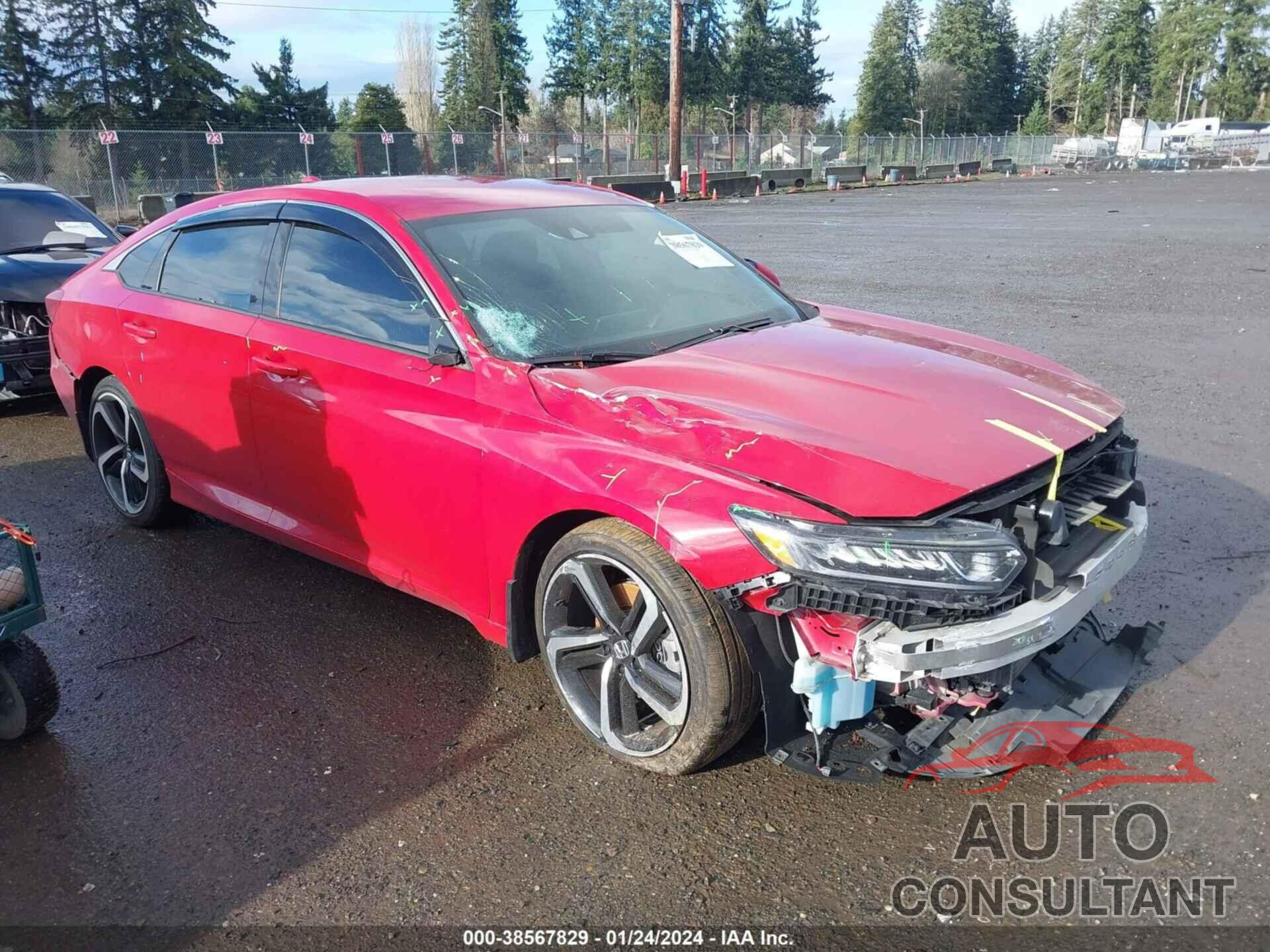 HONDA ACCORD 2019 - 1HGCV1F38KA001630