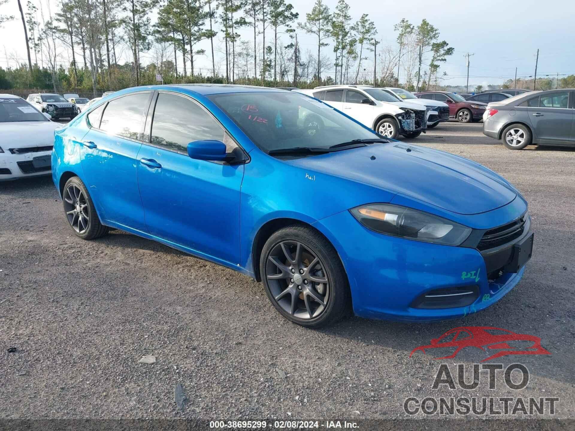 DODGE DART 2016 - 1C3CDFAA0GD606806