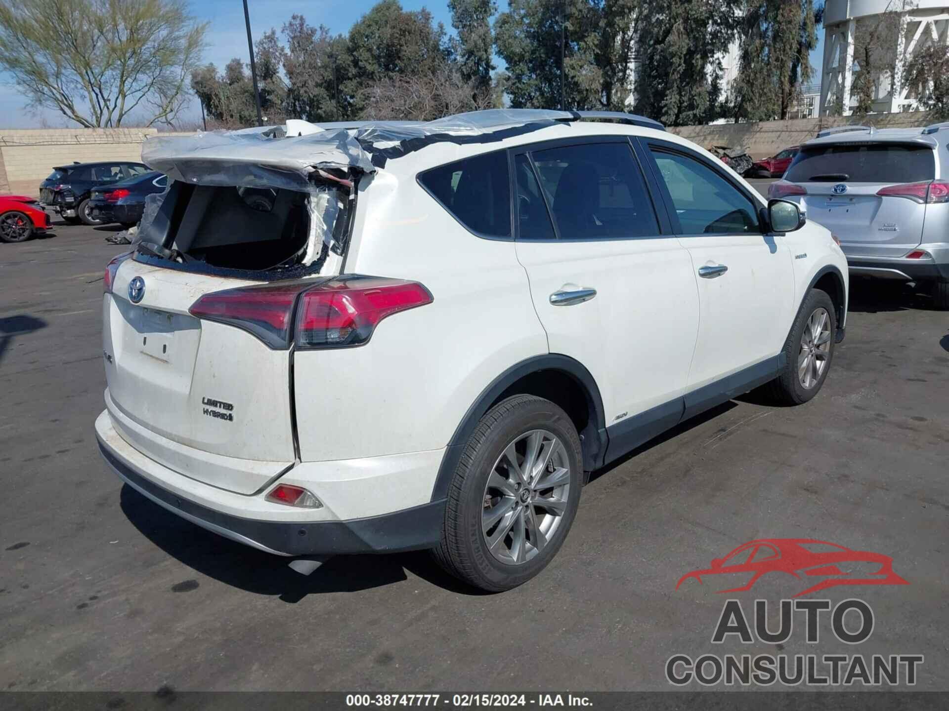 TOYOTA RAV4 HYBRID 2016 - JTMDJREVXGD038863