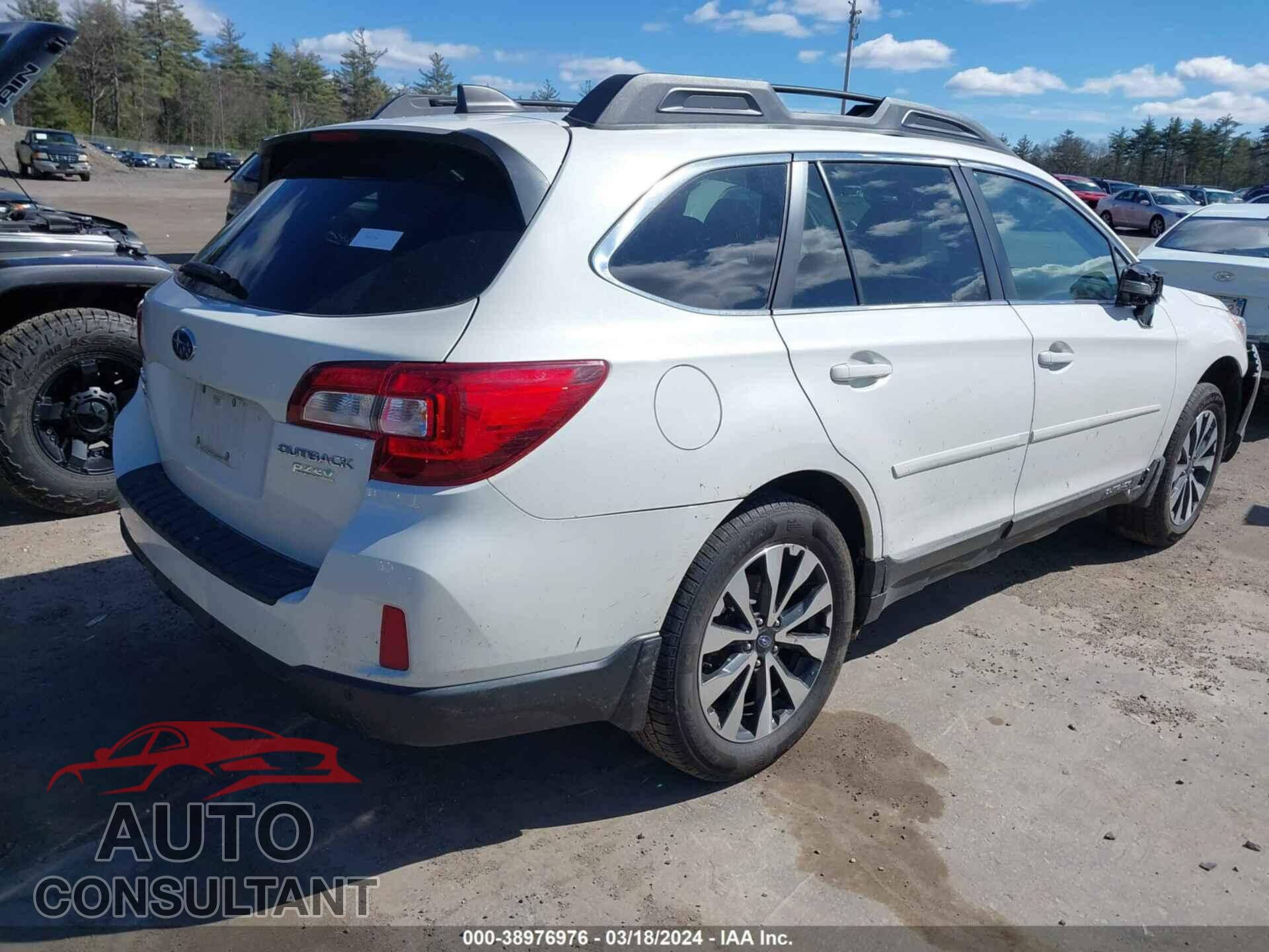 SUBARU OUTBACK 2017 - 4S4BSANC0H3309761