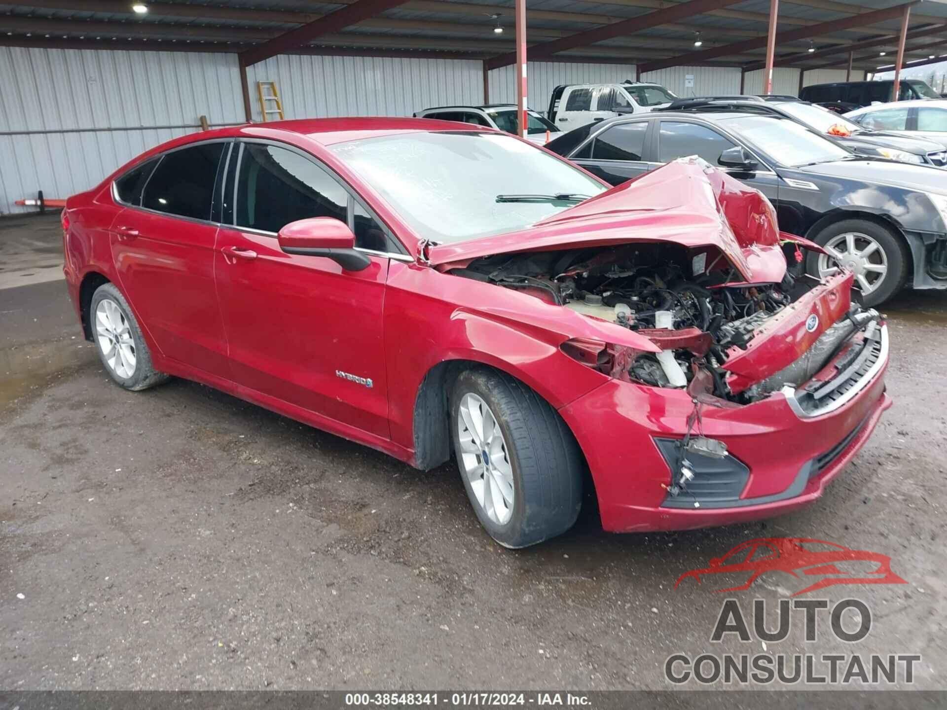 FORD FUSION HYBRID 2019 - 3FA6P0LU4KR187742