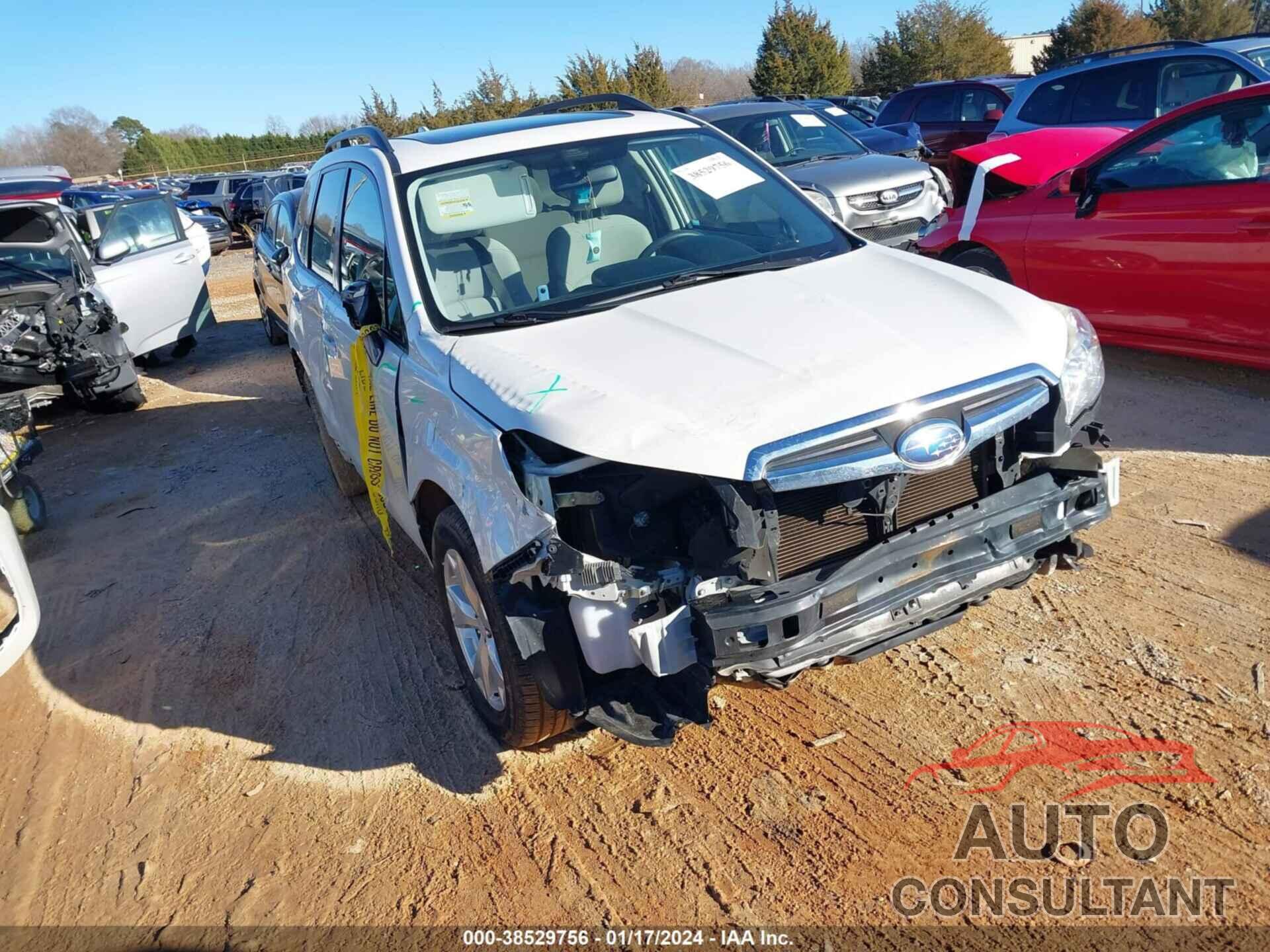 SUBARU FORESTER 2016 - JF2SJADC7GH547814