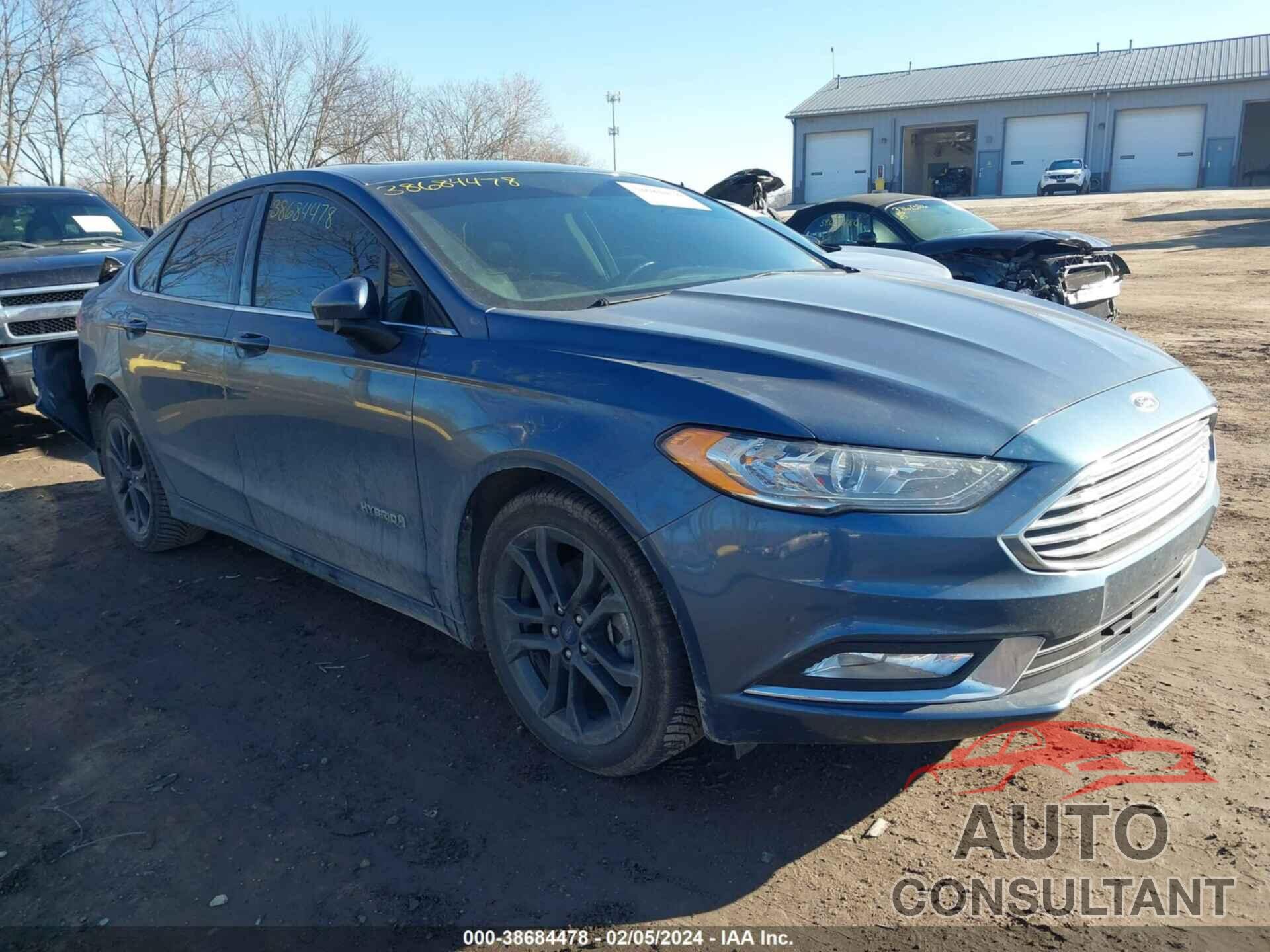 FORD FUSION HYBRID 2018 - 3FA6P0LU9JR103302