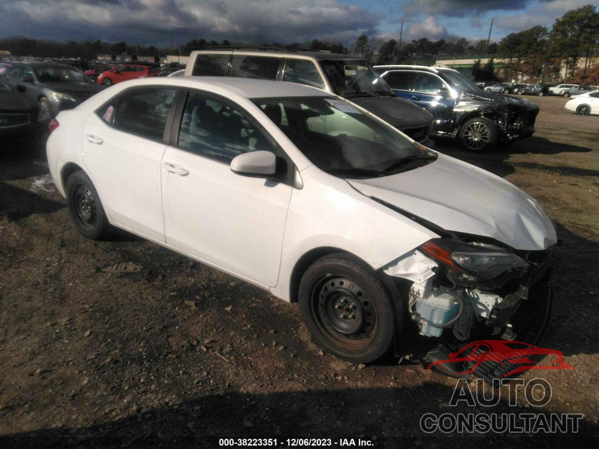 TOYOTA COROLLA 2017 - 2T1BURHE3HC775010
