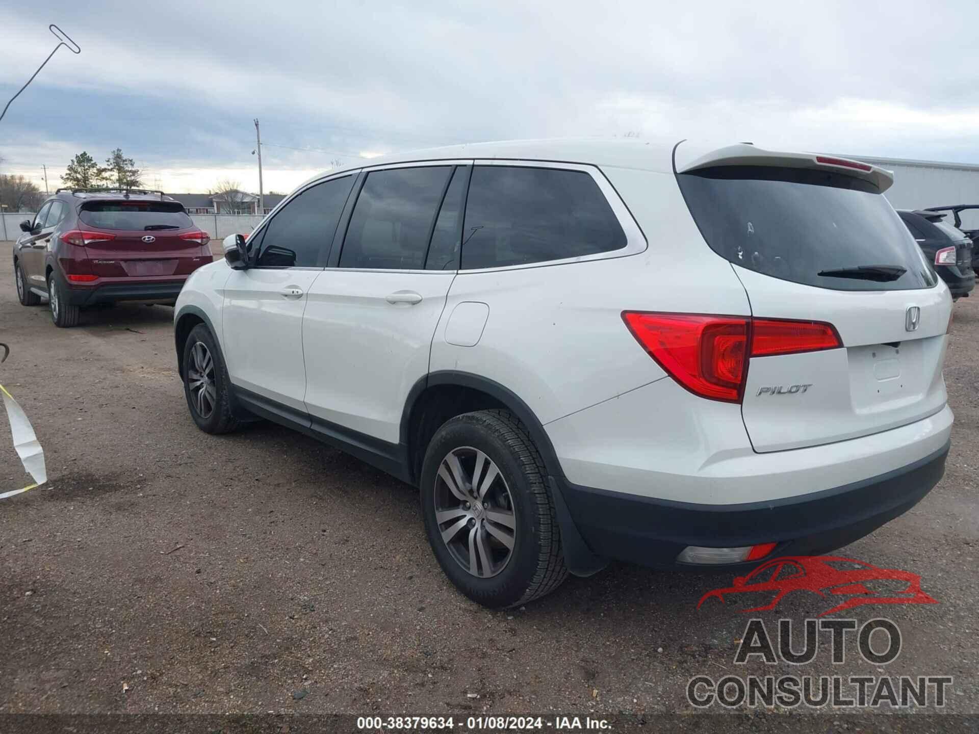 HONDA PILOT 2016 - 5FNYF5H59GB038997