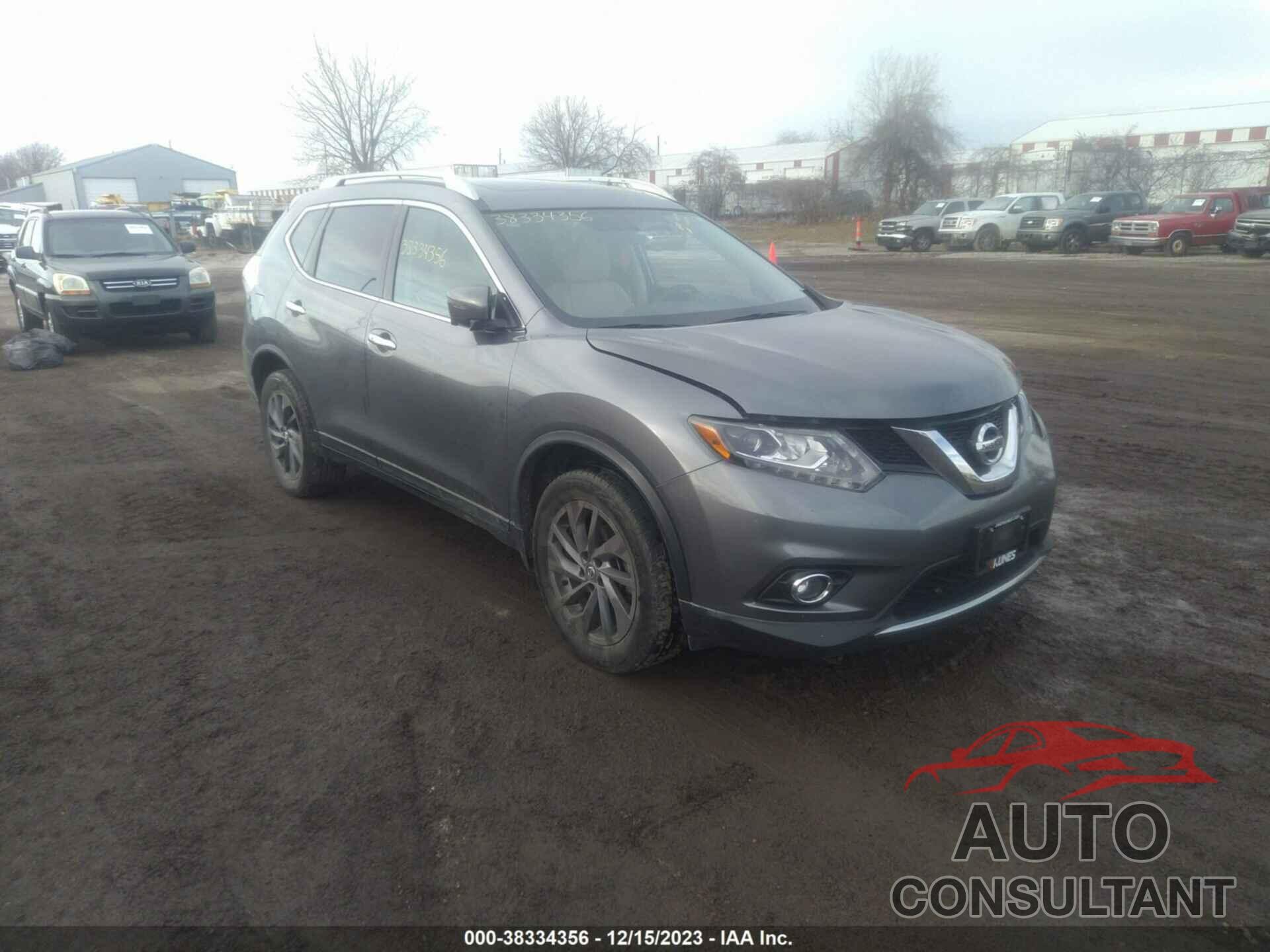 NISSAN ROGUE 2016 - 5N1AT2MV7GC827270