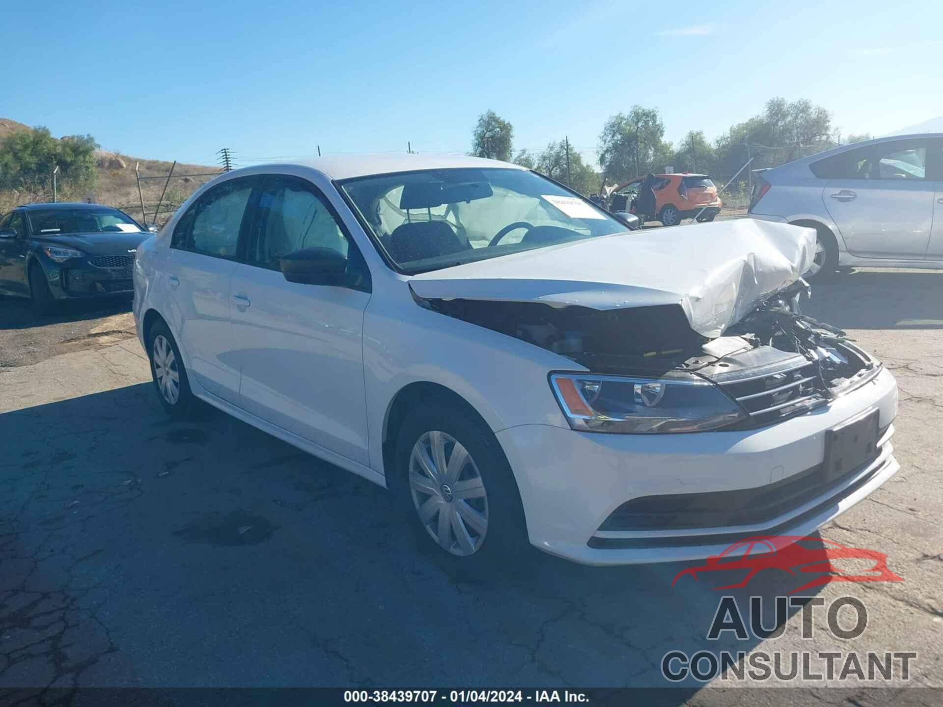 VOLKSWAGEN JETTA 2016 - 3VW267AJ4GM395179