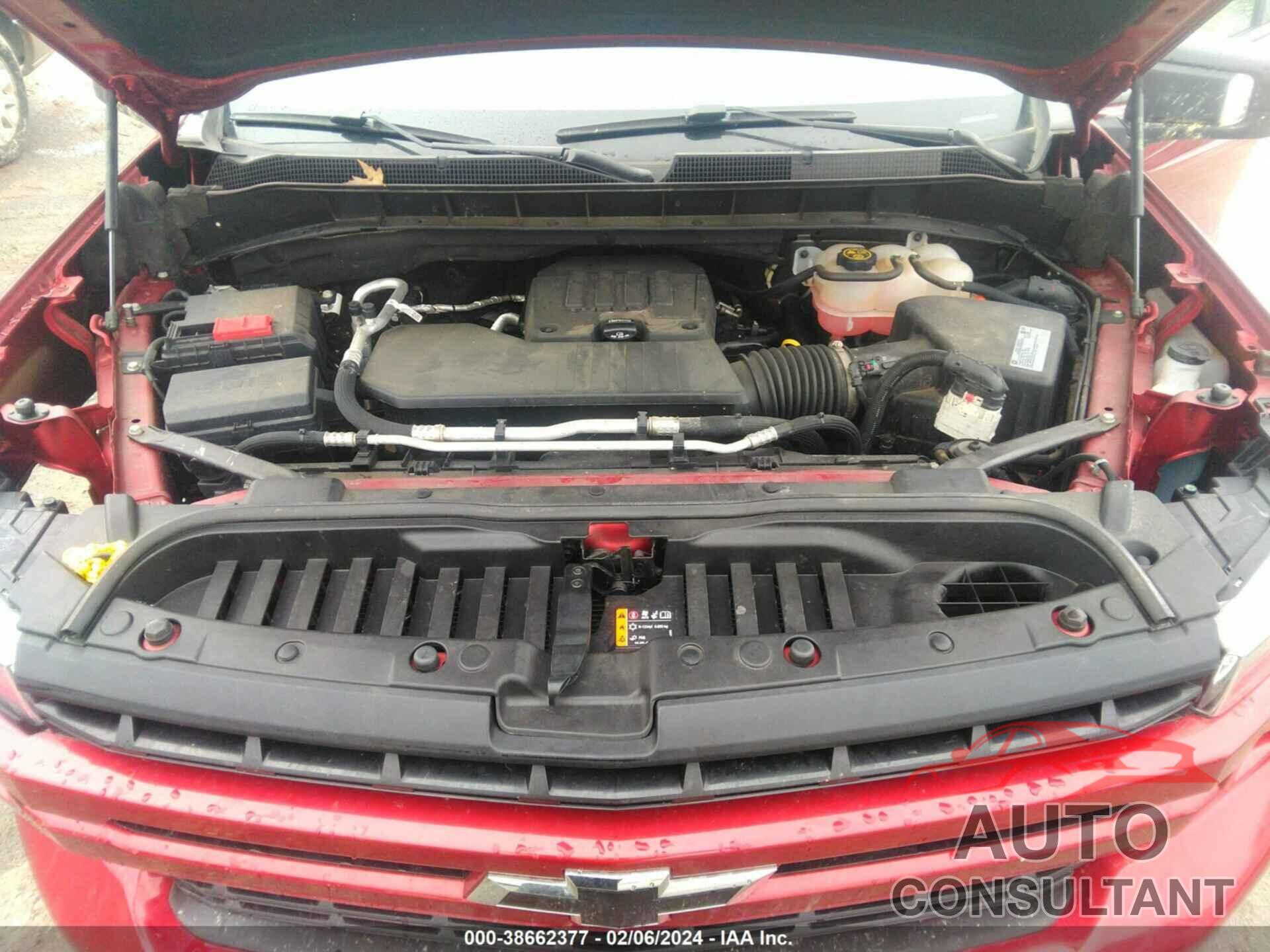 CHEVROLET SILVERADO 1500 2021 - 3GCPYEEK2MG304639