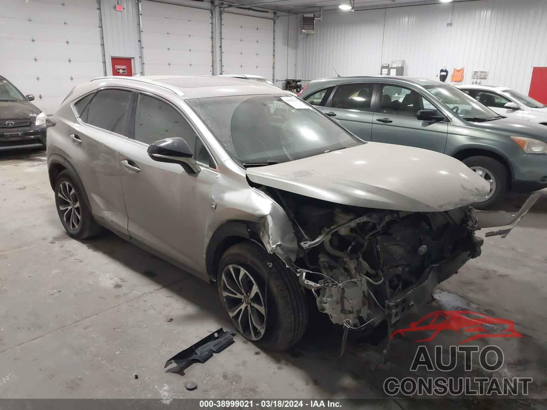 LEXUS NX 200T 2016 - JTJBARBZXG2086970