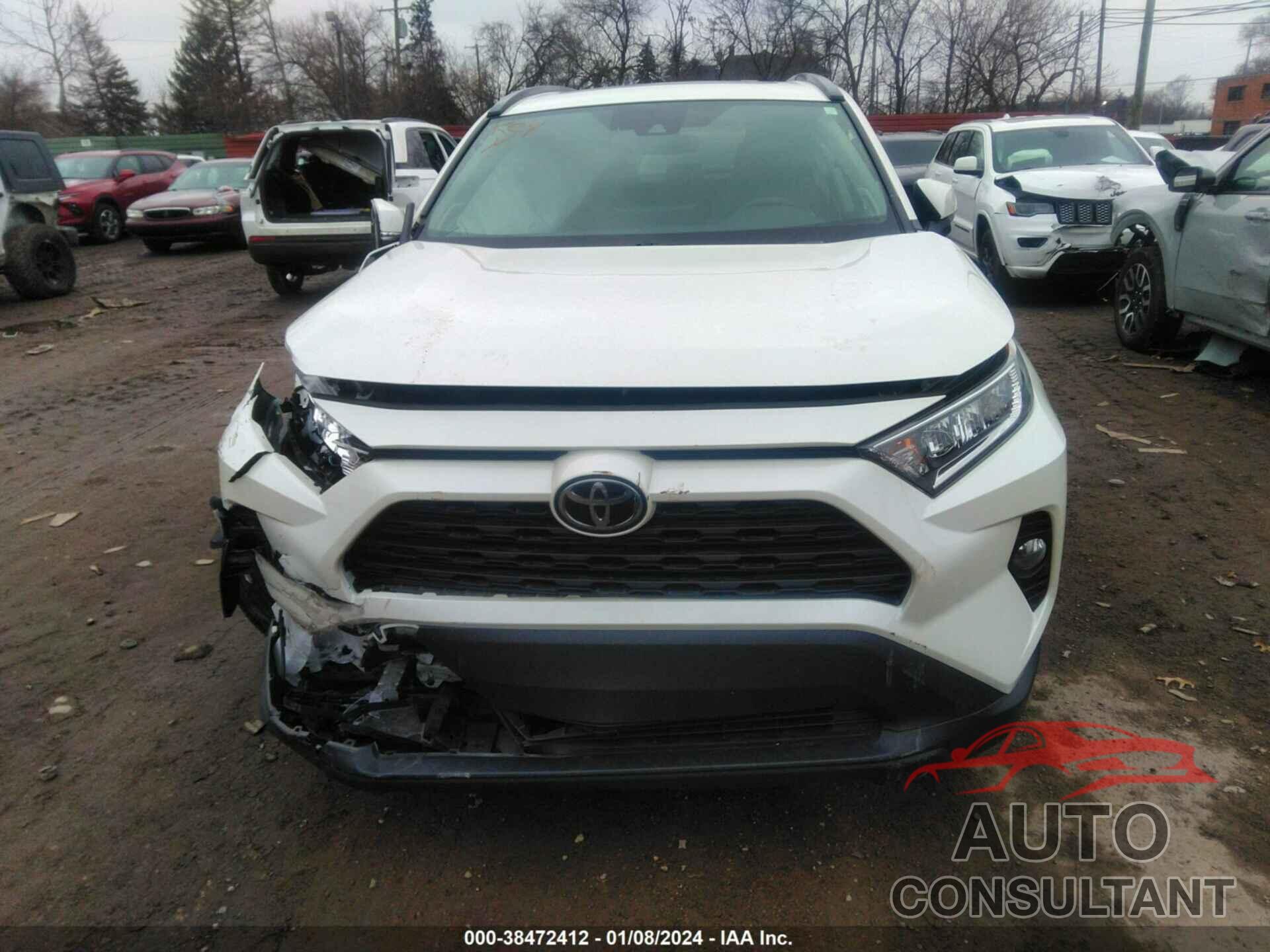 TOYOTA RAV4 2021 - 2T3A1RFV5MW231454